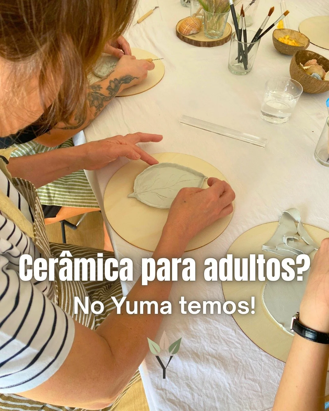 Um s&aacute;bado diferente come&ccedil;a aqui 🤍

Troca a correria por um momento de calma, criatividade e conex&atilde;o.
Vem experimentar cer&acirc;mica, criar a tua pr&oacute;pria pe&ccedil;a e descobrir como &eacute; bom fazer algo simplesmente p