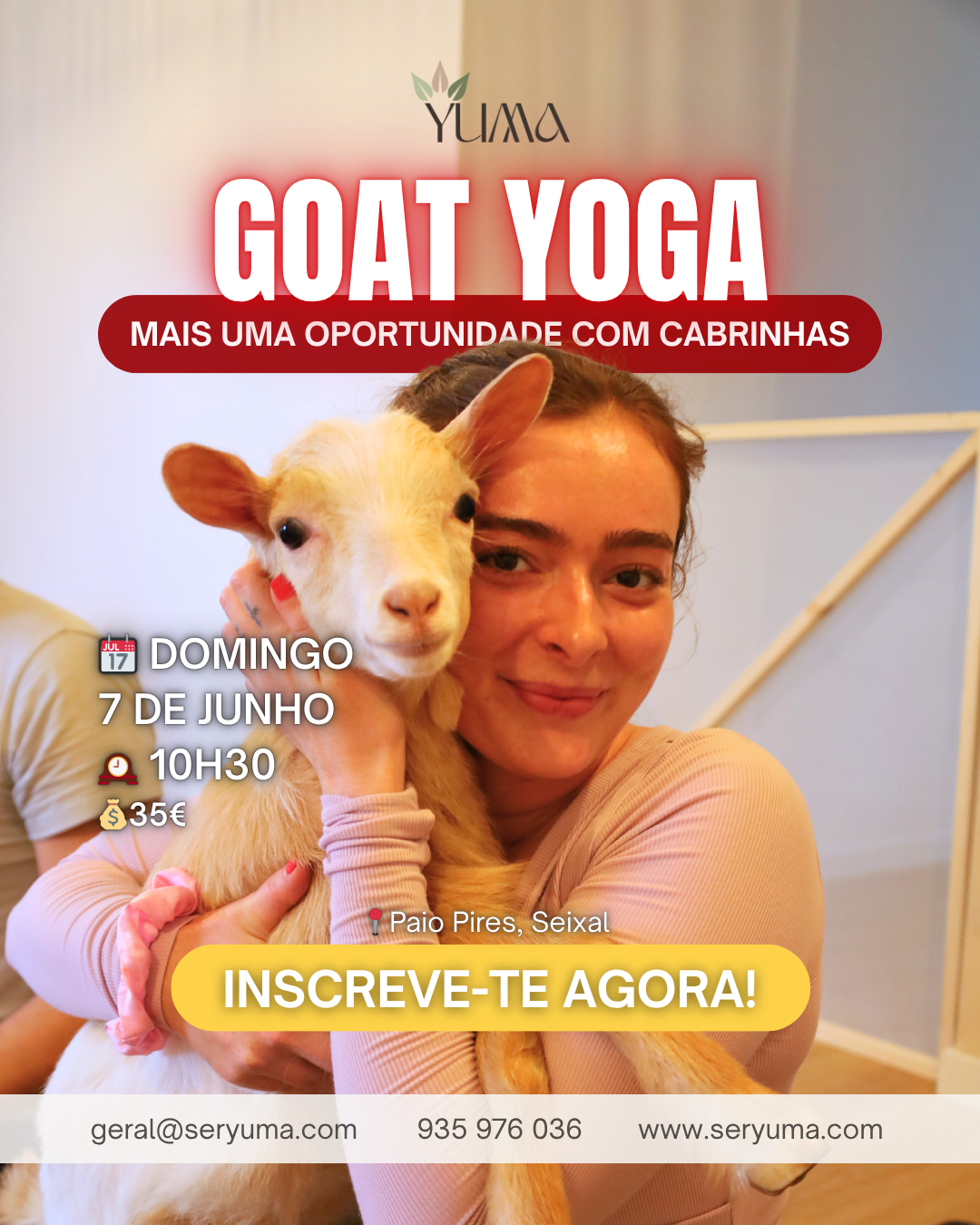 Goat Yoga - 7 de Junho