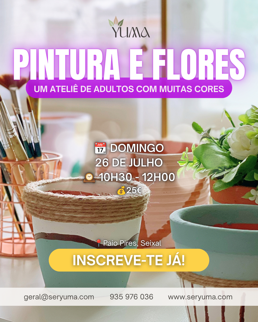Pintura e Flores