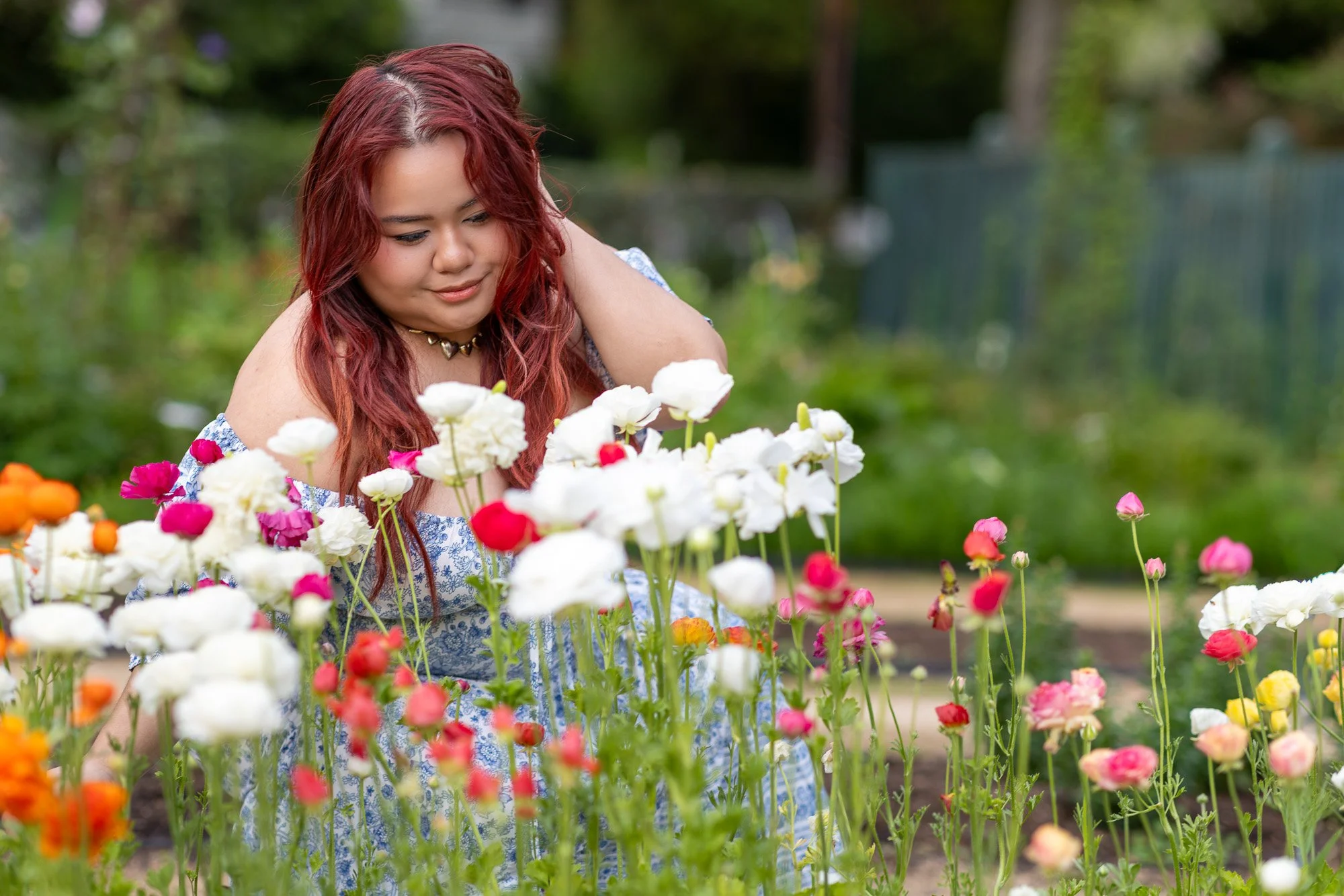 Every Flower in the Garden: A Spring Portrait Session at Elizabeth Gamble Garden, Palo Alto