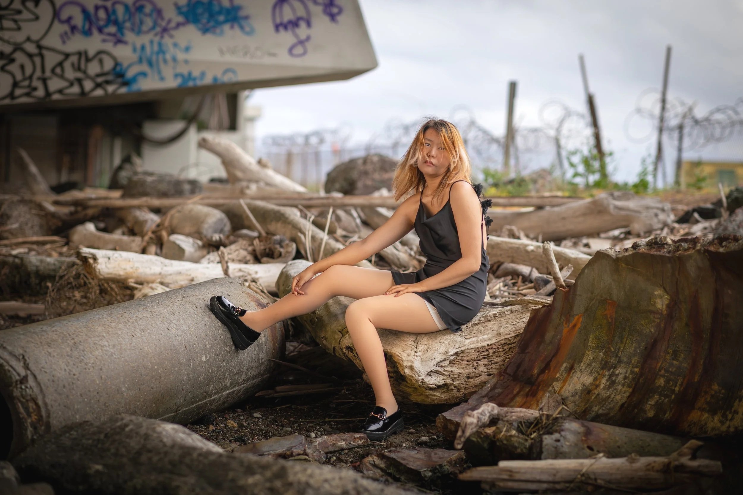 Personal lifestyle photography session at Dumbarton Bridge Shoreline Trail, Newark, San Francisco Bay