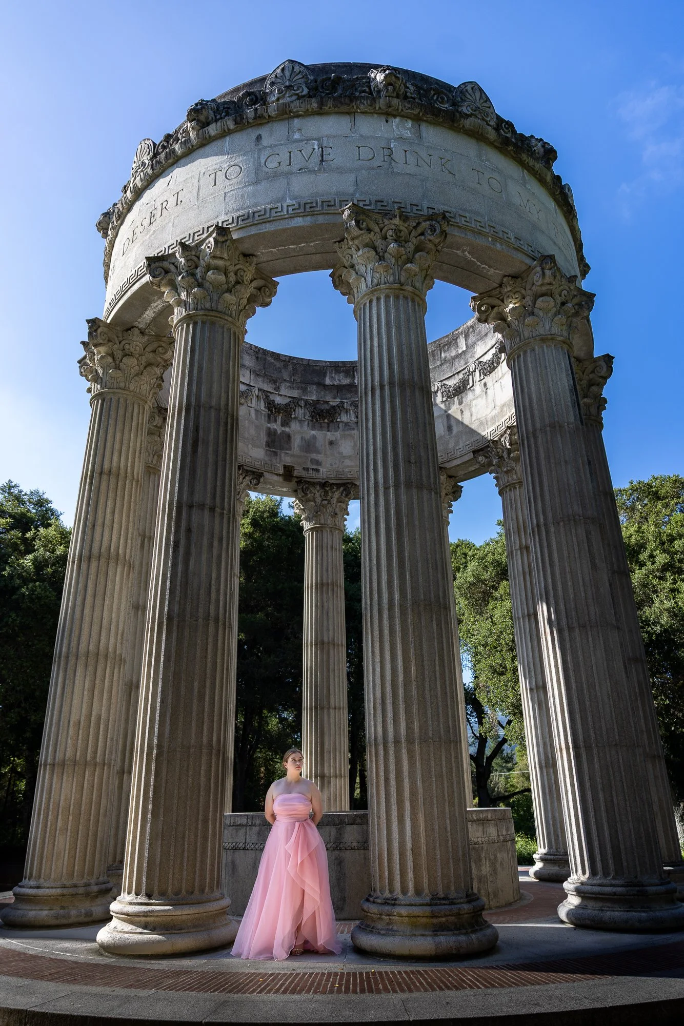 An Editorial Session at the Pulgas Water Temple, Woodside