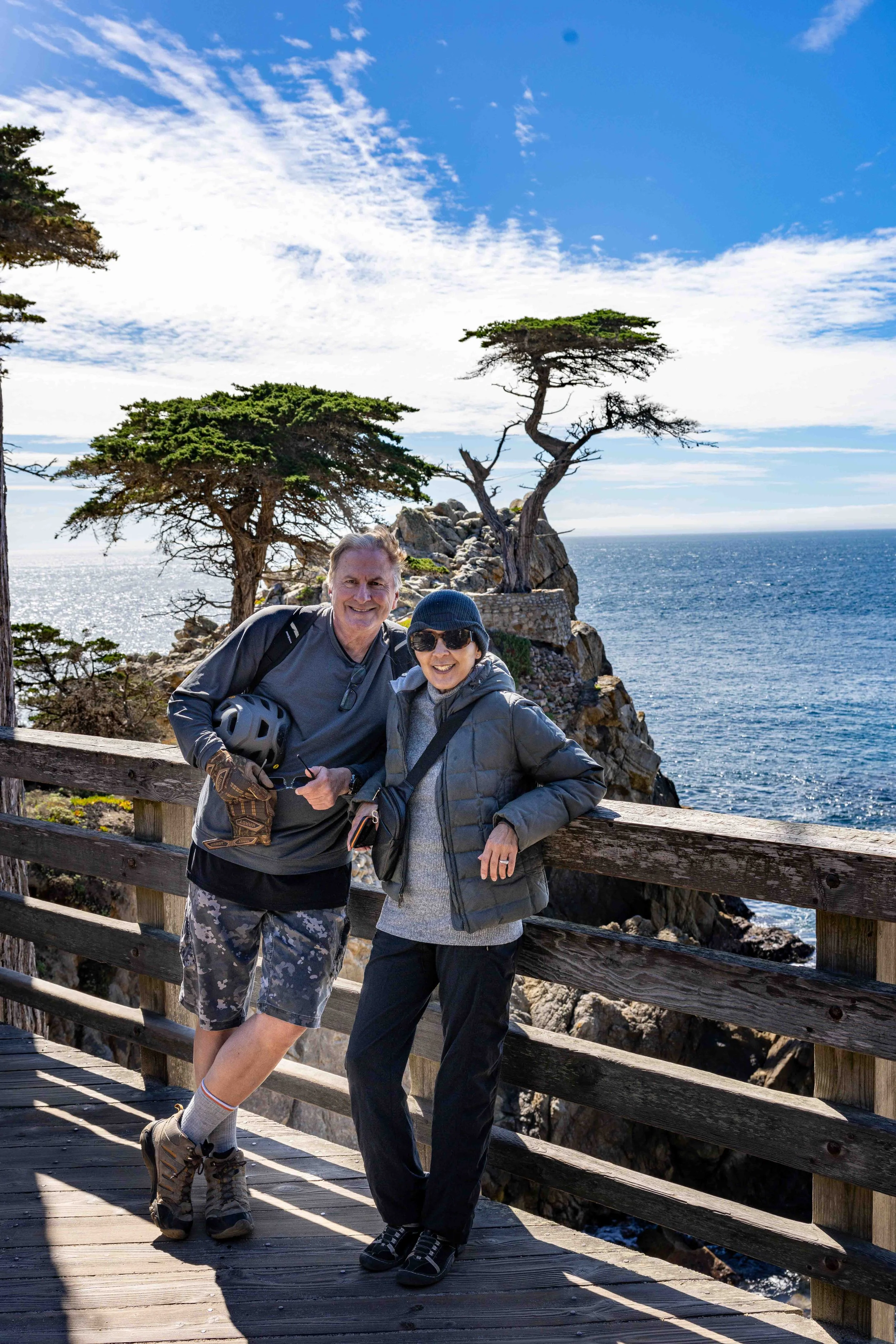 Couple at lone cyprus matthew duncan adventure photography
