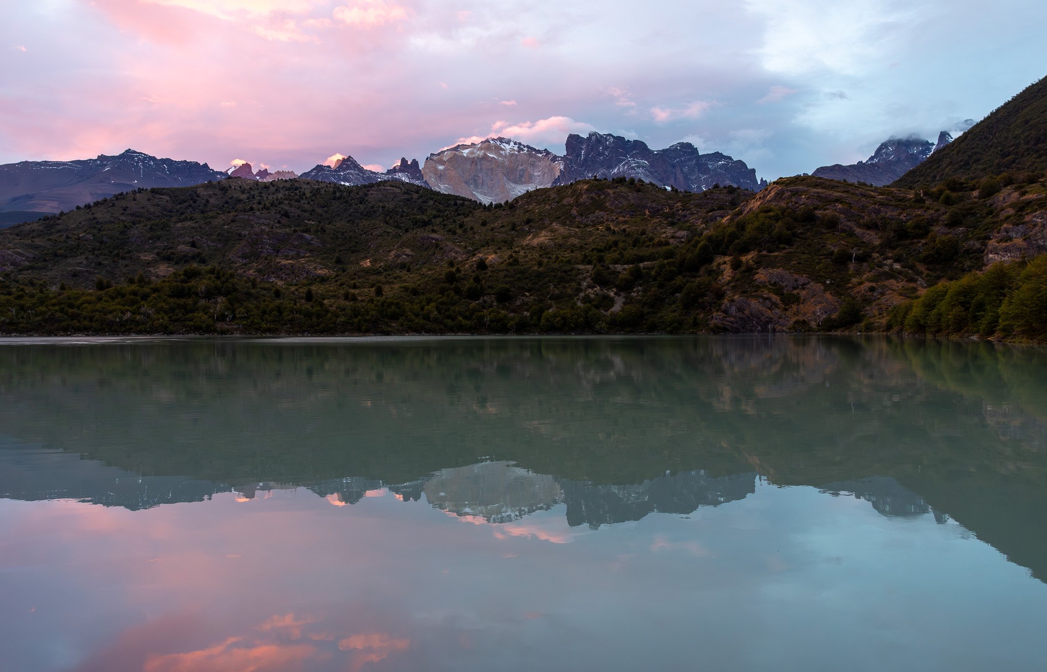 Torres from Seron Refugio with morning light