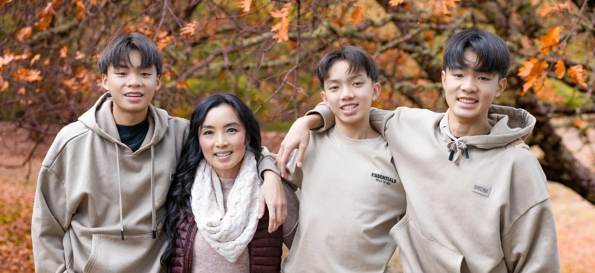 Bay Area family outdoor photography session Santa Cruz Mountains hiking
