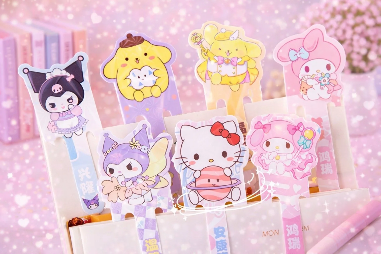 Mystery Kawaii Mini Bookmark Set