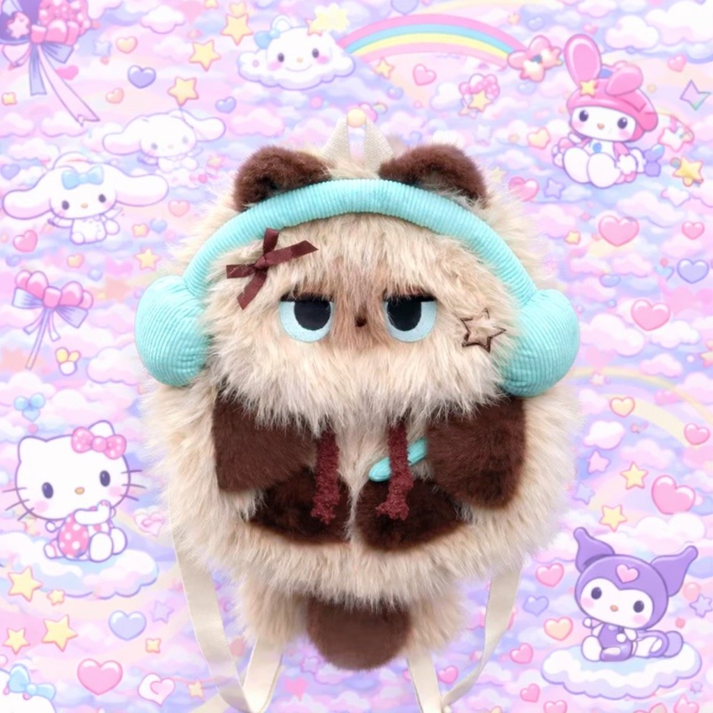 Kawaii Kitty Mini Backpack
