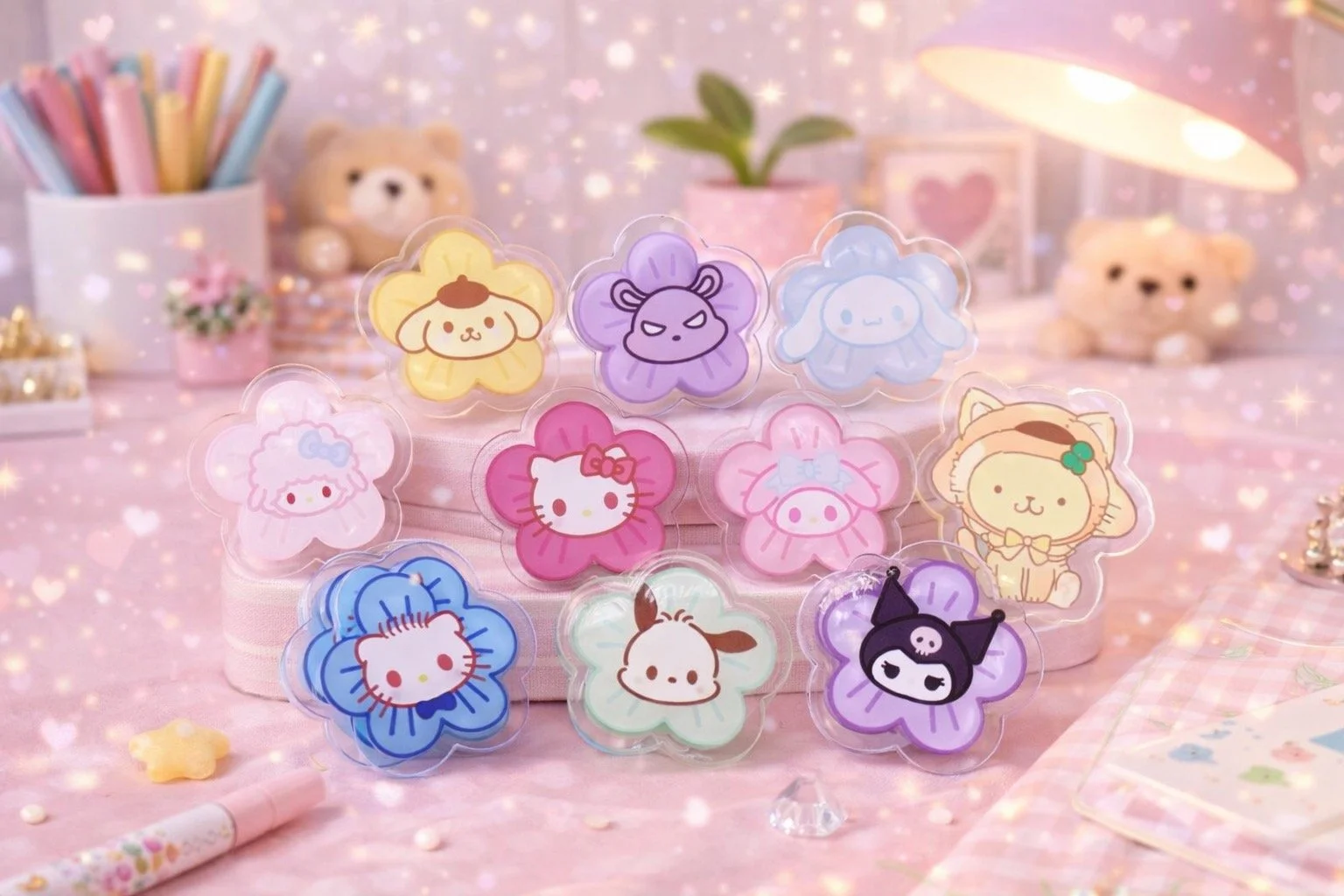 5 Mystery Kawaii Paper Clips