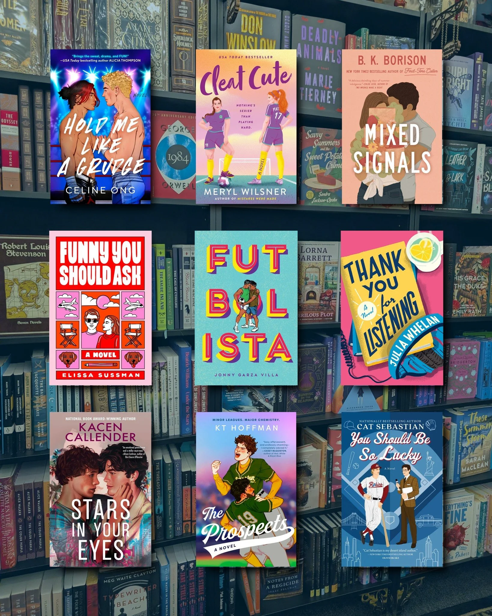 As we look ahead to the coming year, we keep finding ourselves drawn to quieter romances and indie favs.
Stories shaped by voice, tension, and care, rather than spectacle.

These are the kinds of books we&rsquo;re excited to spend time with in 2026,
