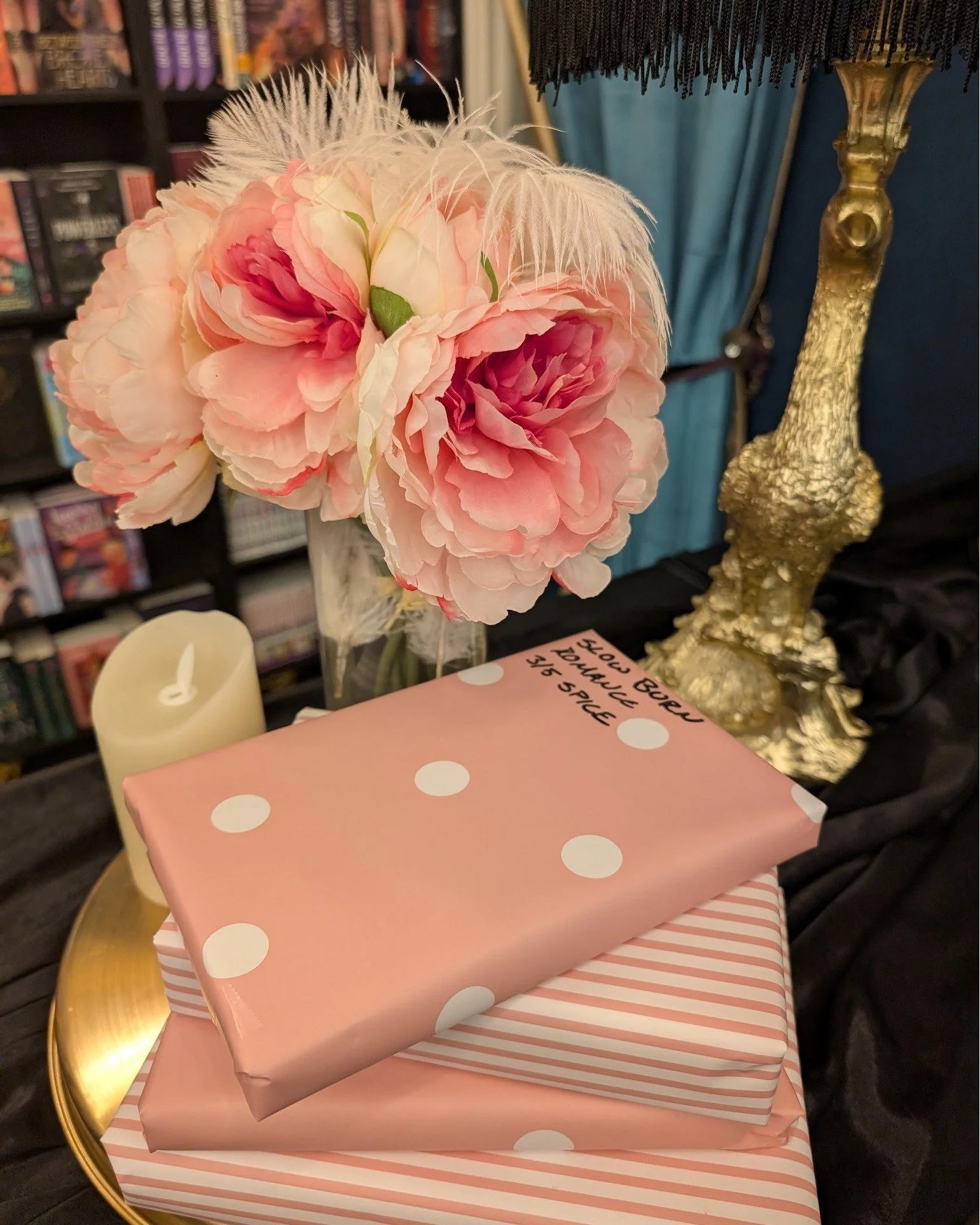 Blind Date with a Book is still available in the shop.
Each title is wrapped and chosen with care.

If you didn&rsquo;t have a chance earlier this month,
this is a lovely time to try it.
.
.
.
.
.
#blinddatewithabook #bookishkc #indiebookstore #north