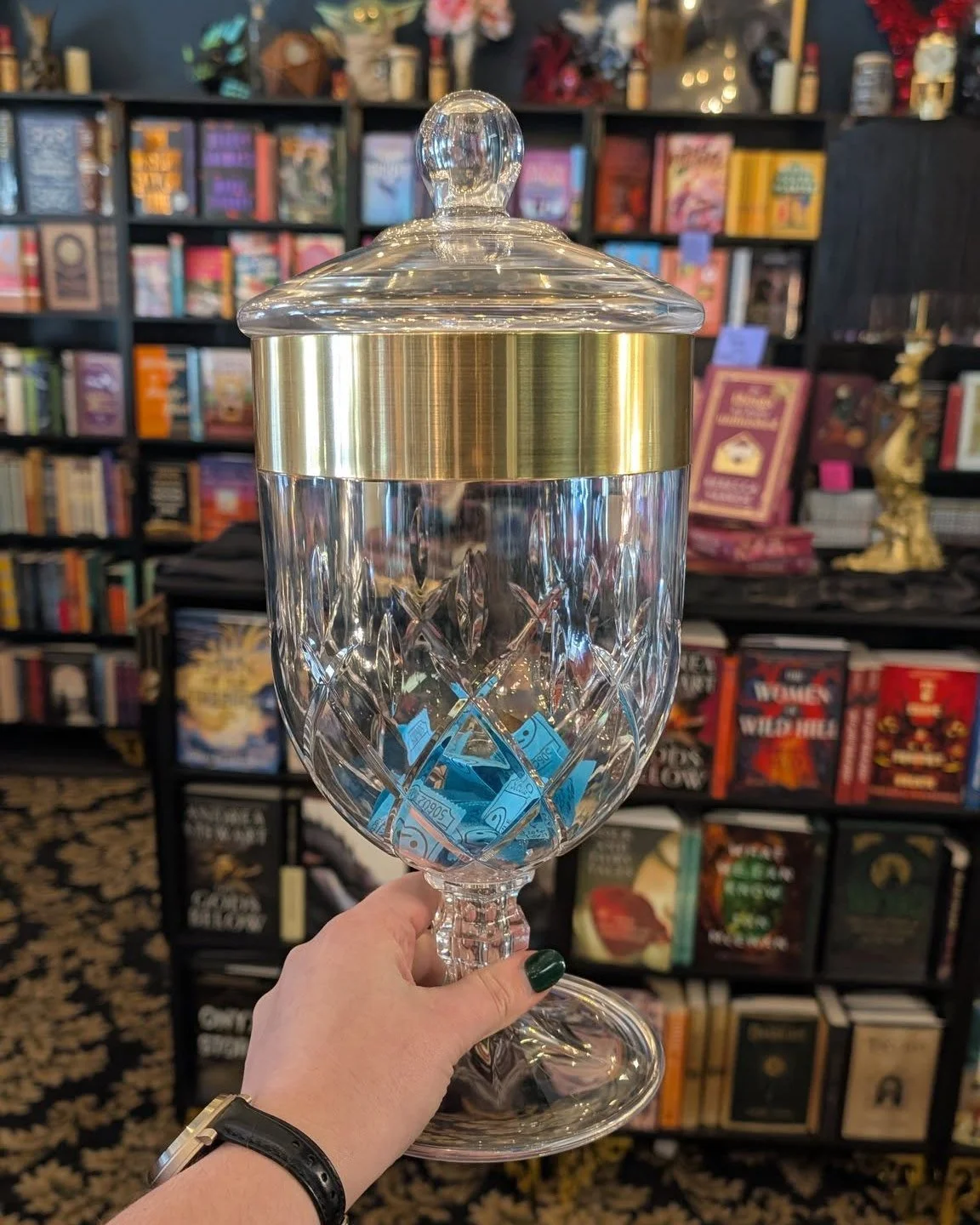 Saturday at The Gilded Page. Low Sensory Hour runs from 10 to 11 if you want a quieter start to your weekend. 

After that we are open and the shelves are full. Every book you buy this month puts your name in the SEA LIFE Kansas City raffle. Winner d