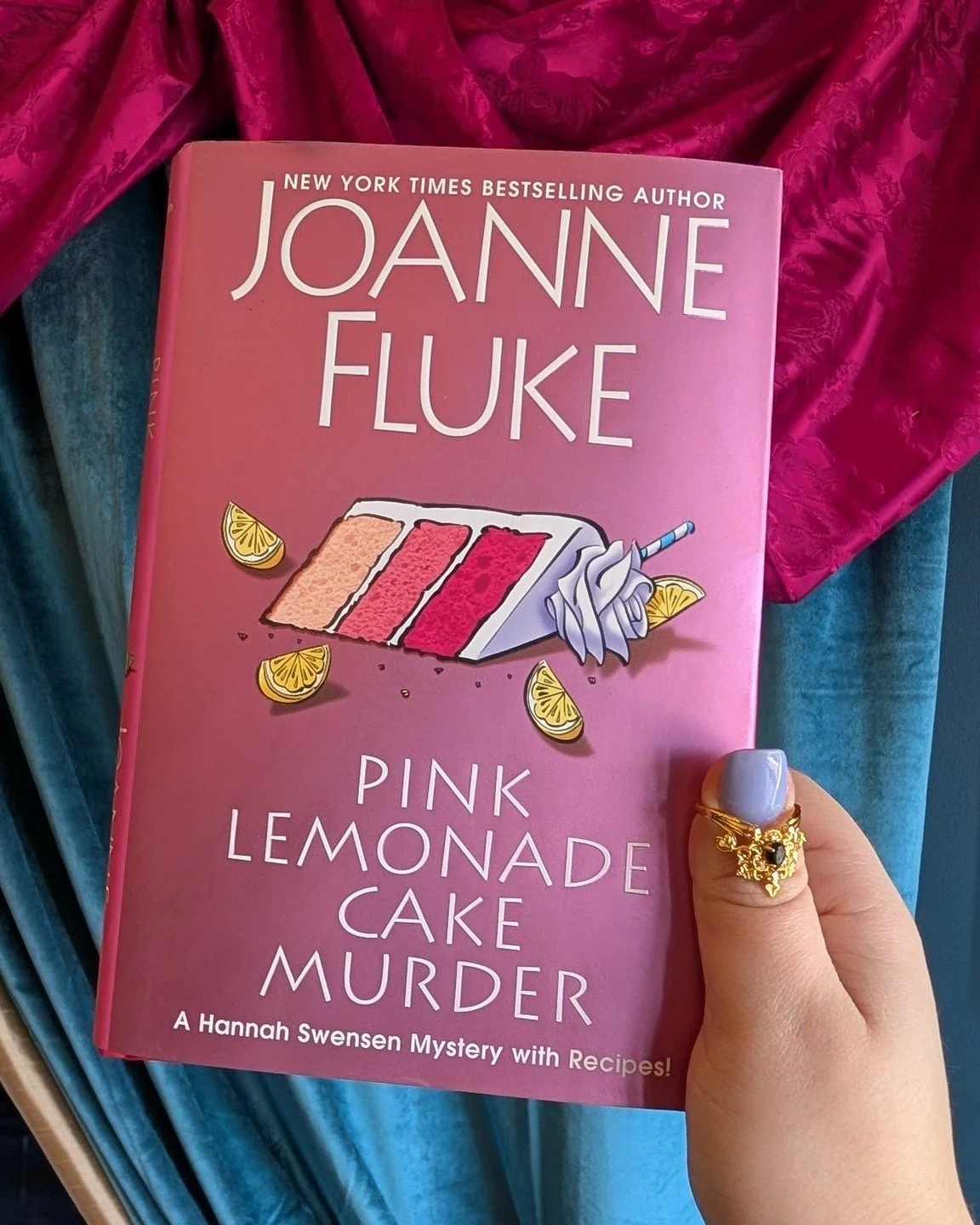Big news: I'm on @kcur893 tomorrow morning talking books I'm loving right now. I'm going to recommend some of my favorite books right now, including Pink Lemonade Cake Murder, and more! Tune in, and come find the books after!