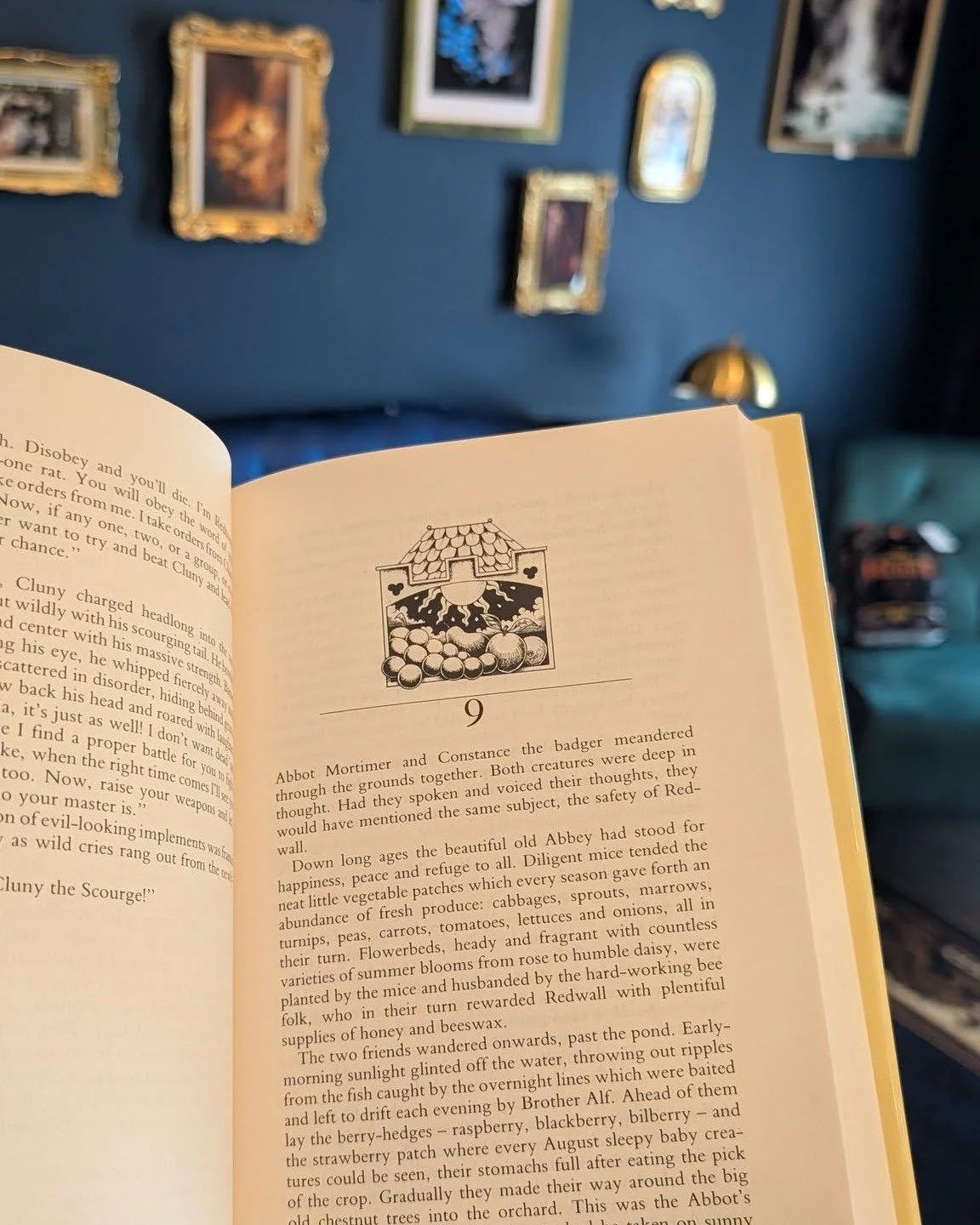 Redwall Week 2 is tonight. Chapters 9 through 14. 
Scourge is dreaming, Matthias is full of hope, and the war has yet to begin. 

We meet at 6:00pm and walk-ins are always welcome. Bring something to snack on, or a craft to do! Brian Jacques makes yo
