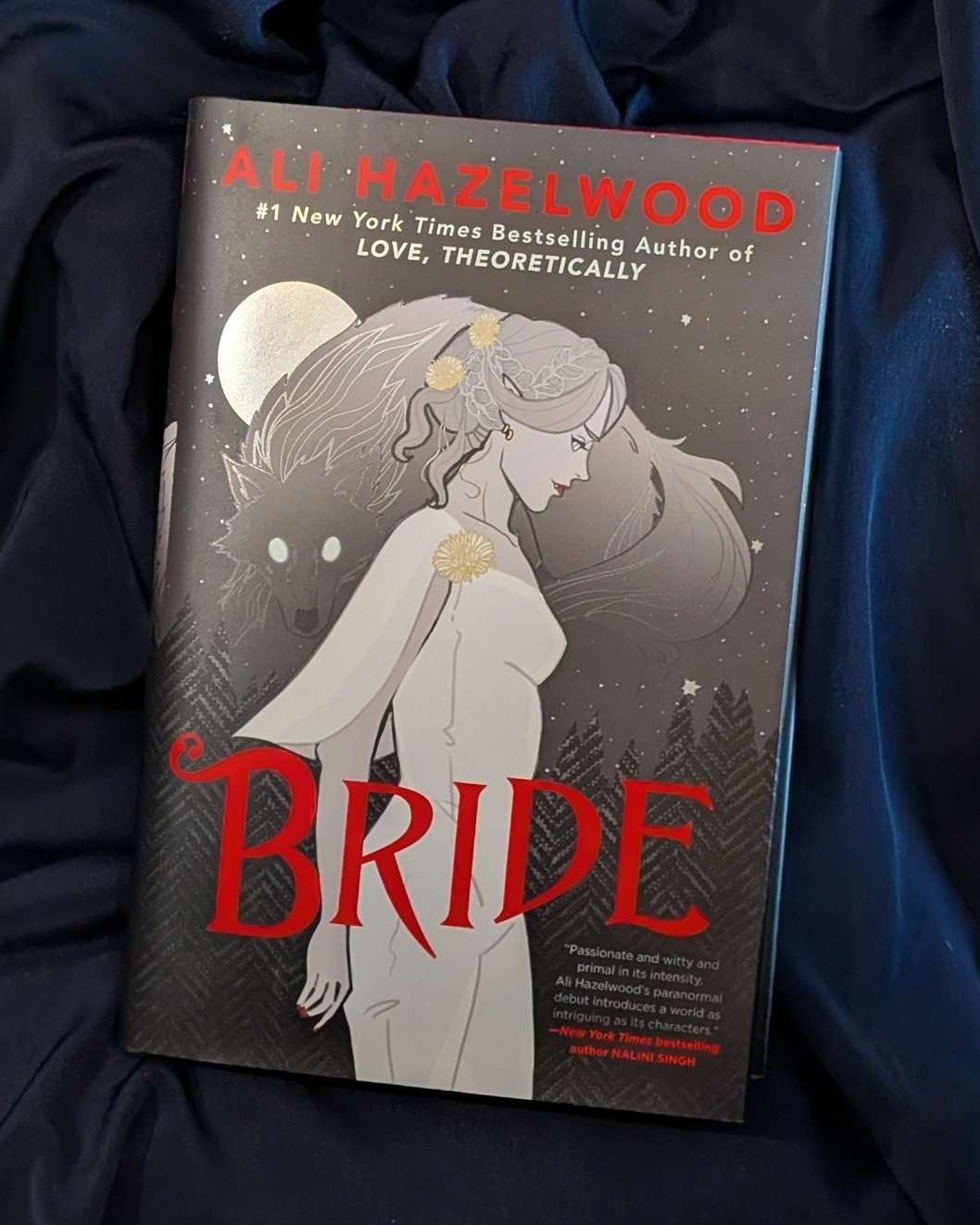 Smut Club is tomorrow night and I've been thinking about this book all week. 

Bride by Ali Hazelwood. 

Monster romance, a vampire who has more emotional depth than he wants anyone to know, and an enemies-to-lovers arc that does not play around. 

6