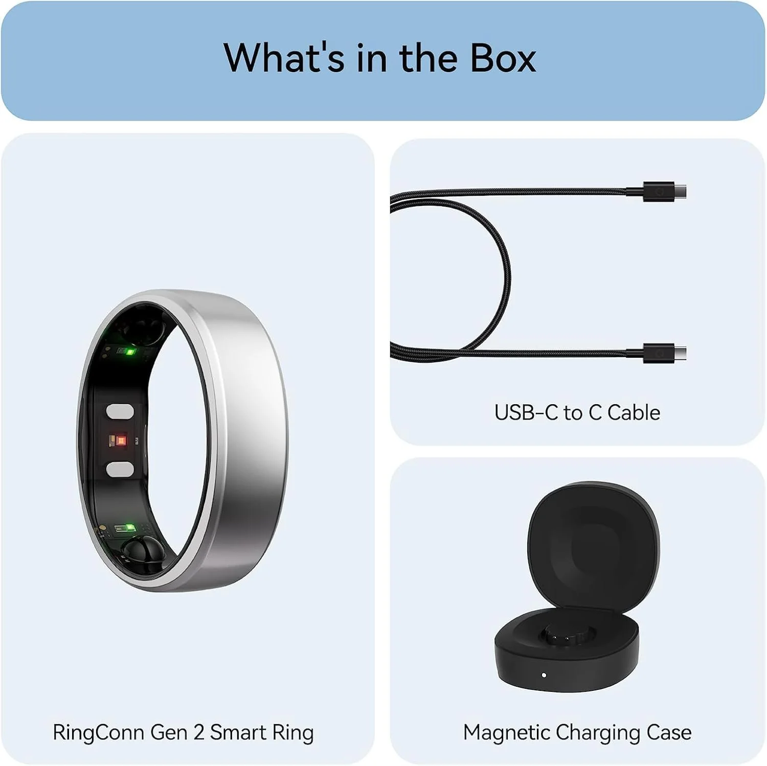 RingConn Gen 2 - What's in the box