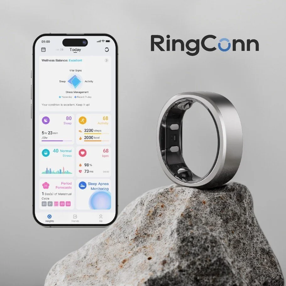 RingConn Gen 2 Ring and Mobile App