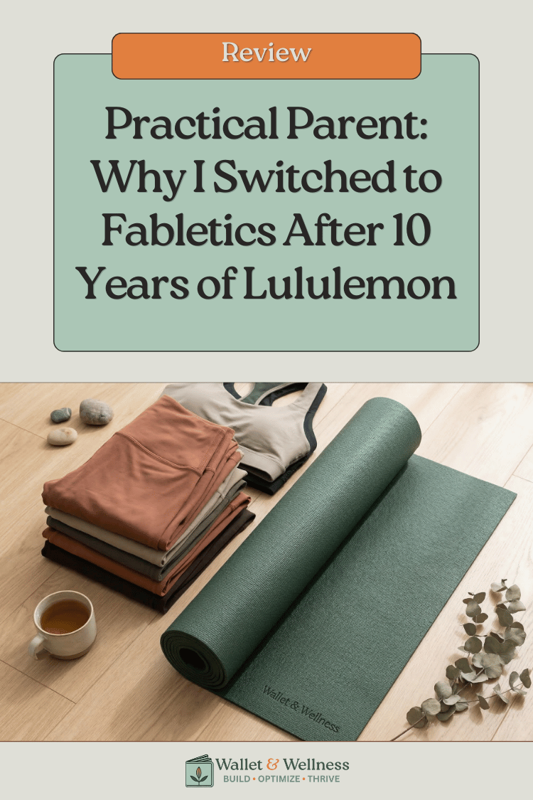 Social image for the blog - Practical Parent: Why I Switched to Fabletics After 10 Years of Lululemon -