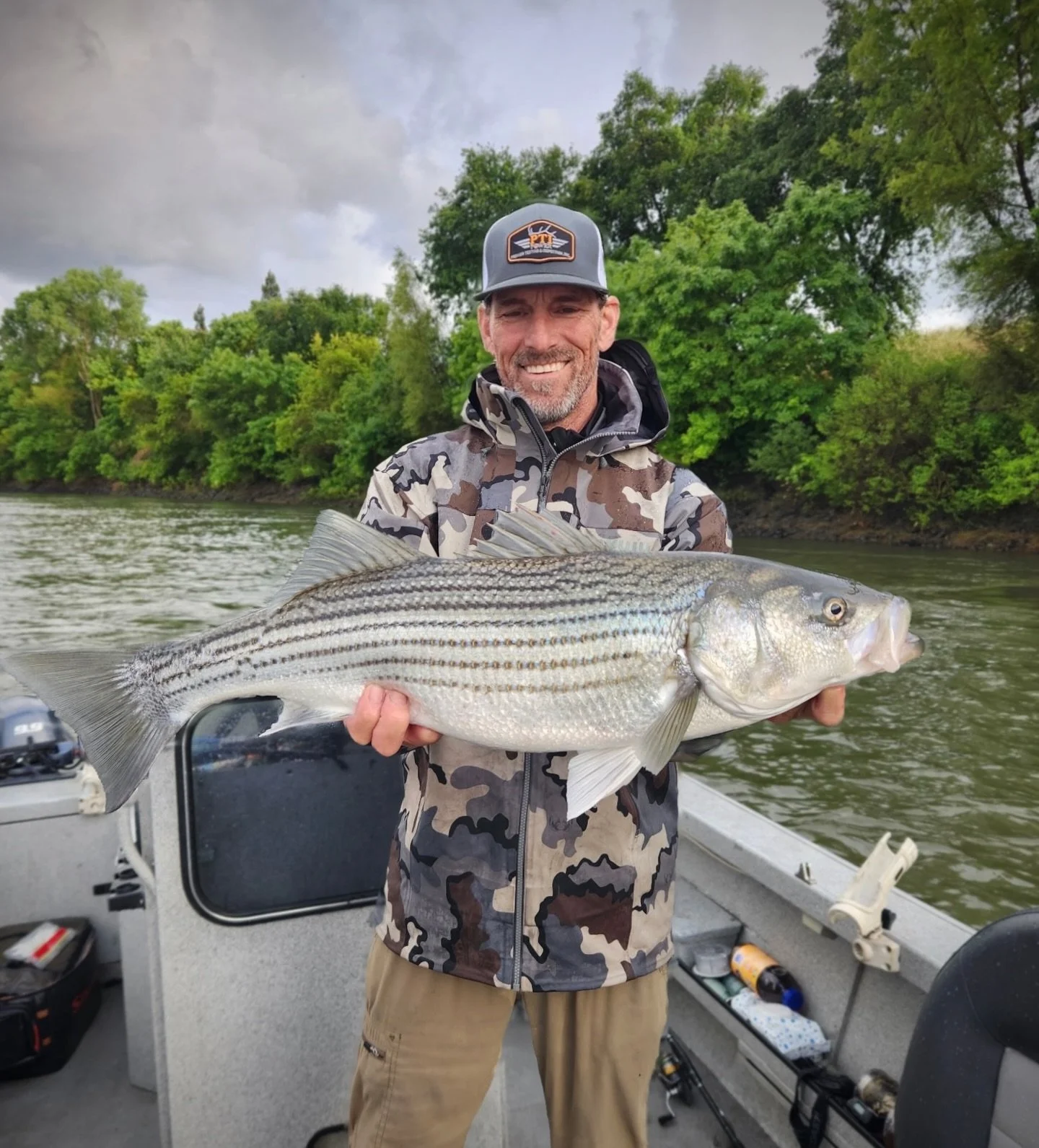 Some respectable fish, no doubt 💯  #striper #norcalfishing