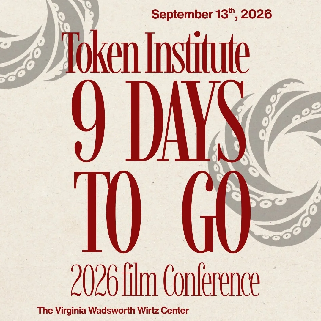 9 Days to go until Token 2026! See you soon for a full day of movies, talks, and art exhibitions ❤️