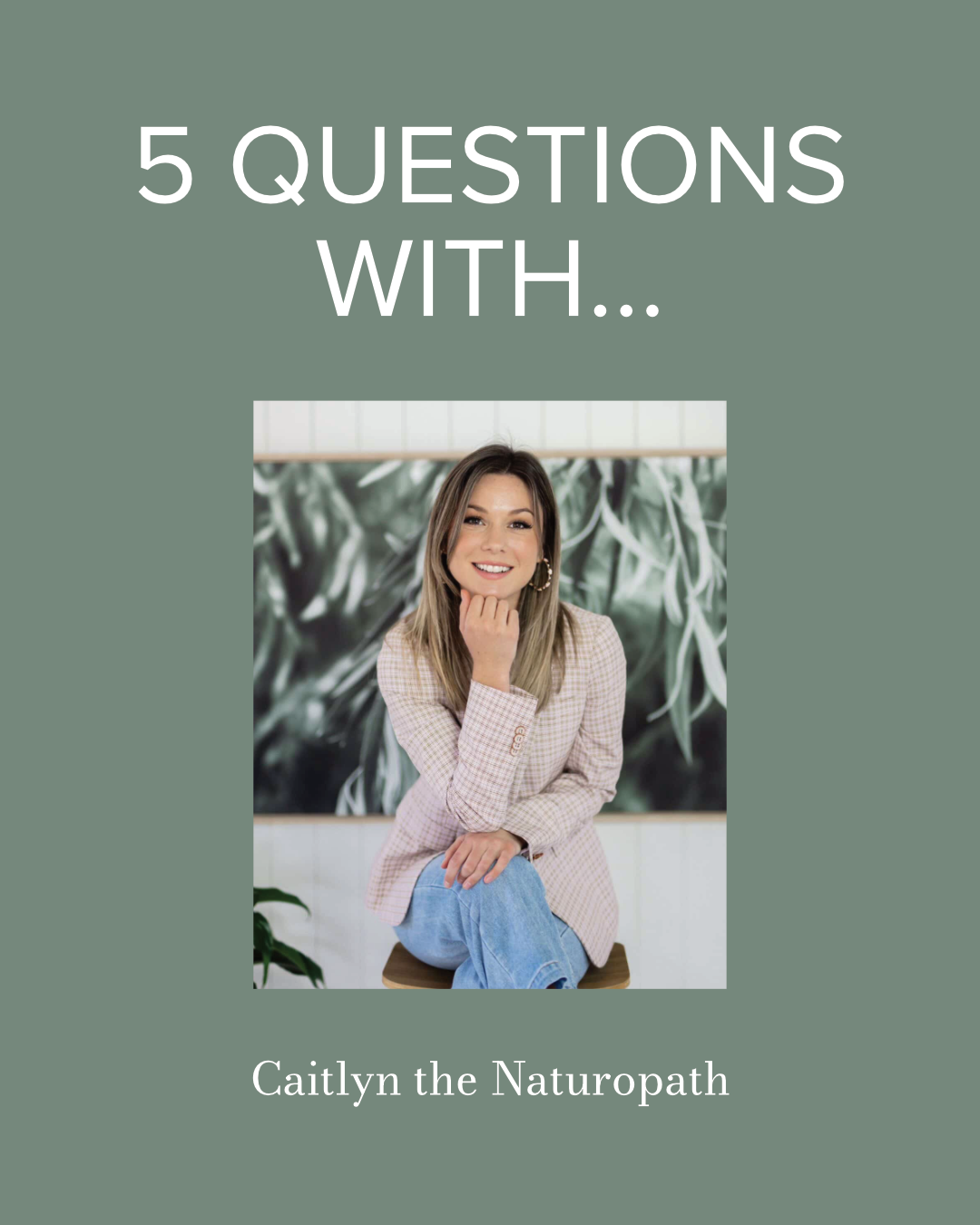 5 Questions With Caitlyn Shadbolt
