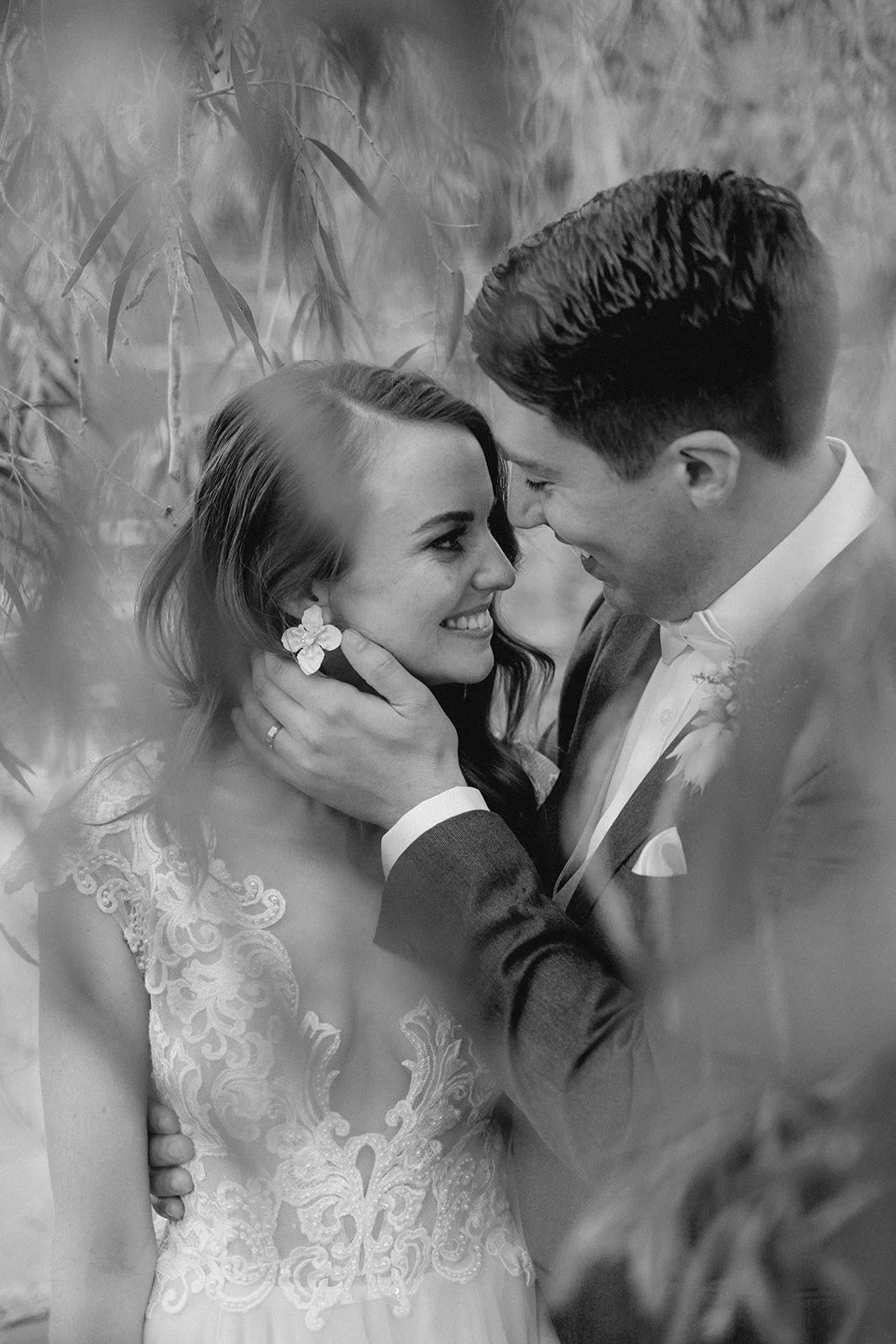 appy couple celebrating their Byron Bay wedding planned by Creative Weddings Byron Bay.