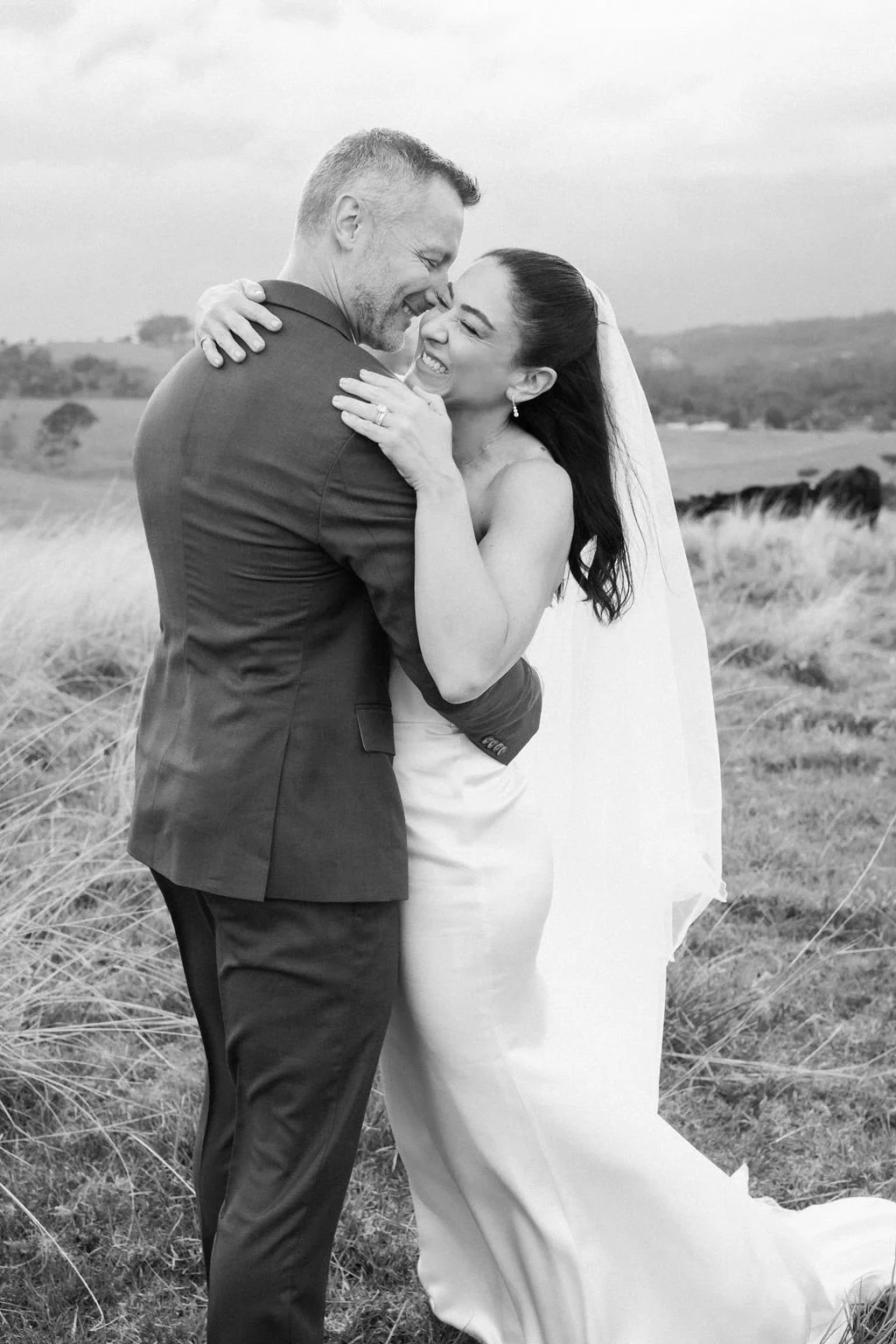 Happy couple celebrating their Byron Bay wedding planned by Creative Weddings Byron Bay.