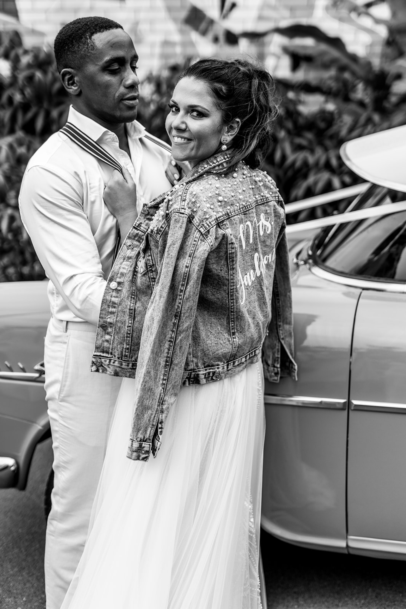 Bride and groom at a Byron Bay wedding planned by Creative Weddings Byron Bay.