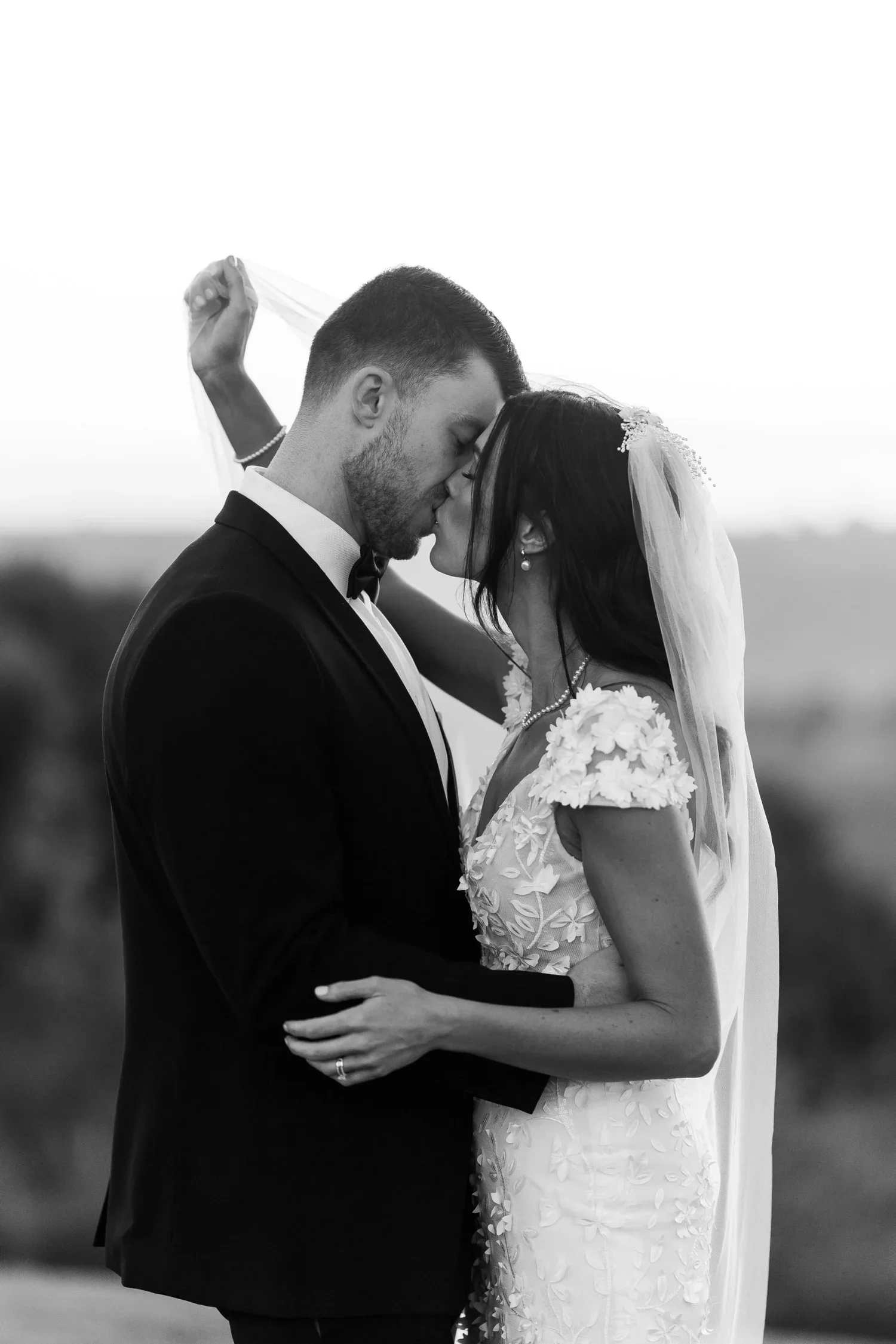 Happy couple celebrating their Byron Bay wedding planned by Creative Weddings Byron Bay.