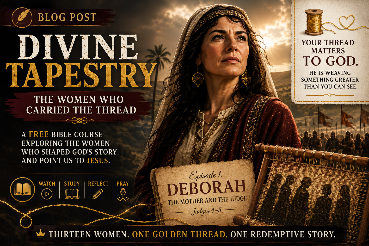 🧵 Divine Tapestry: The Women Who Carried the Thread