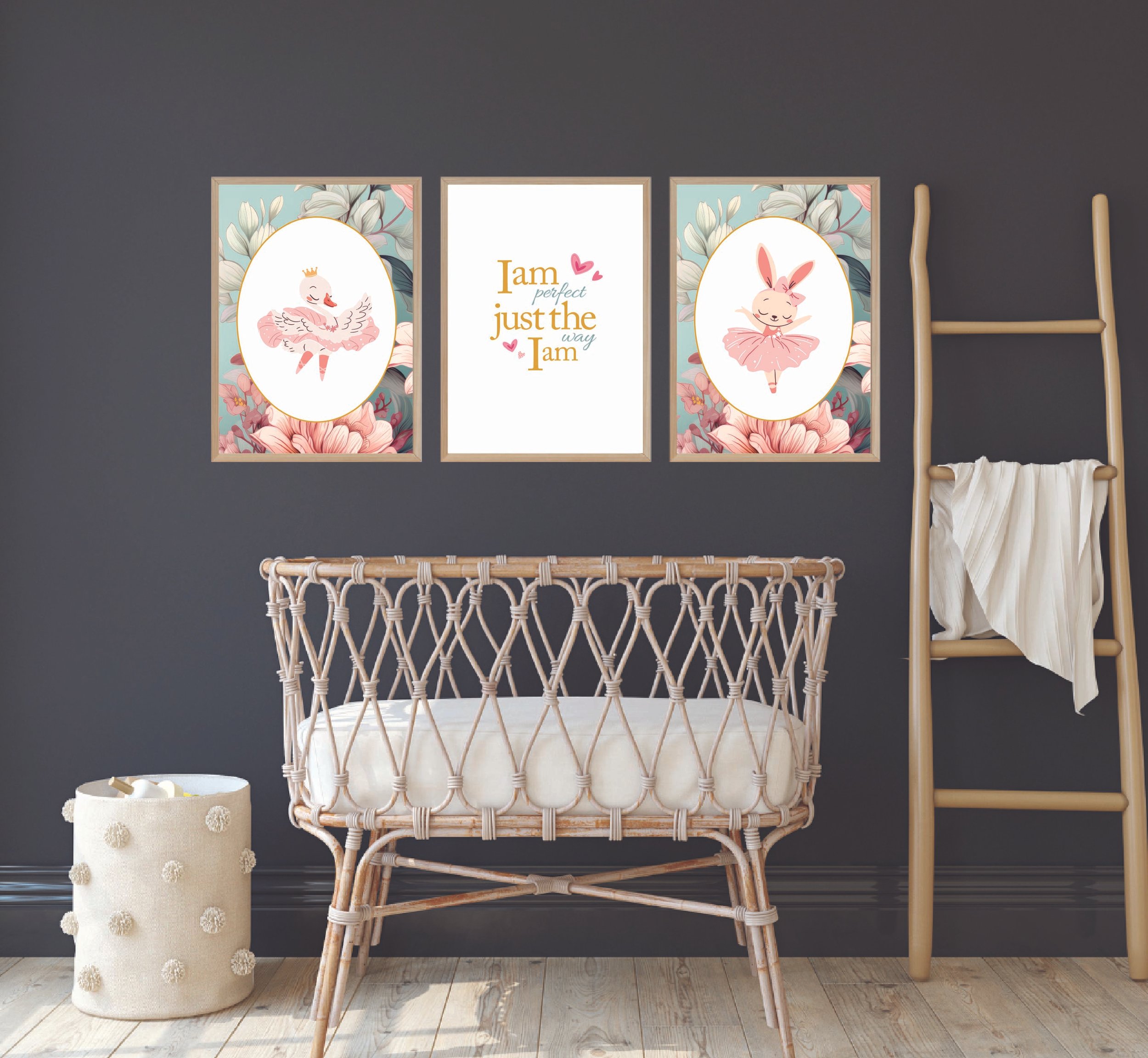 Swan Lake Wall Art Set