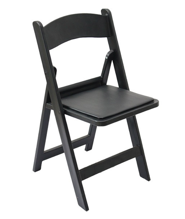 Resin Folding Chair (Black 1).png