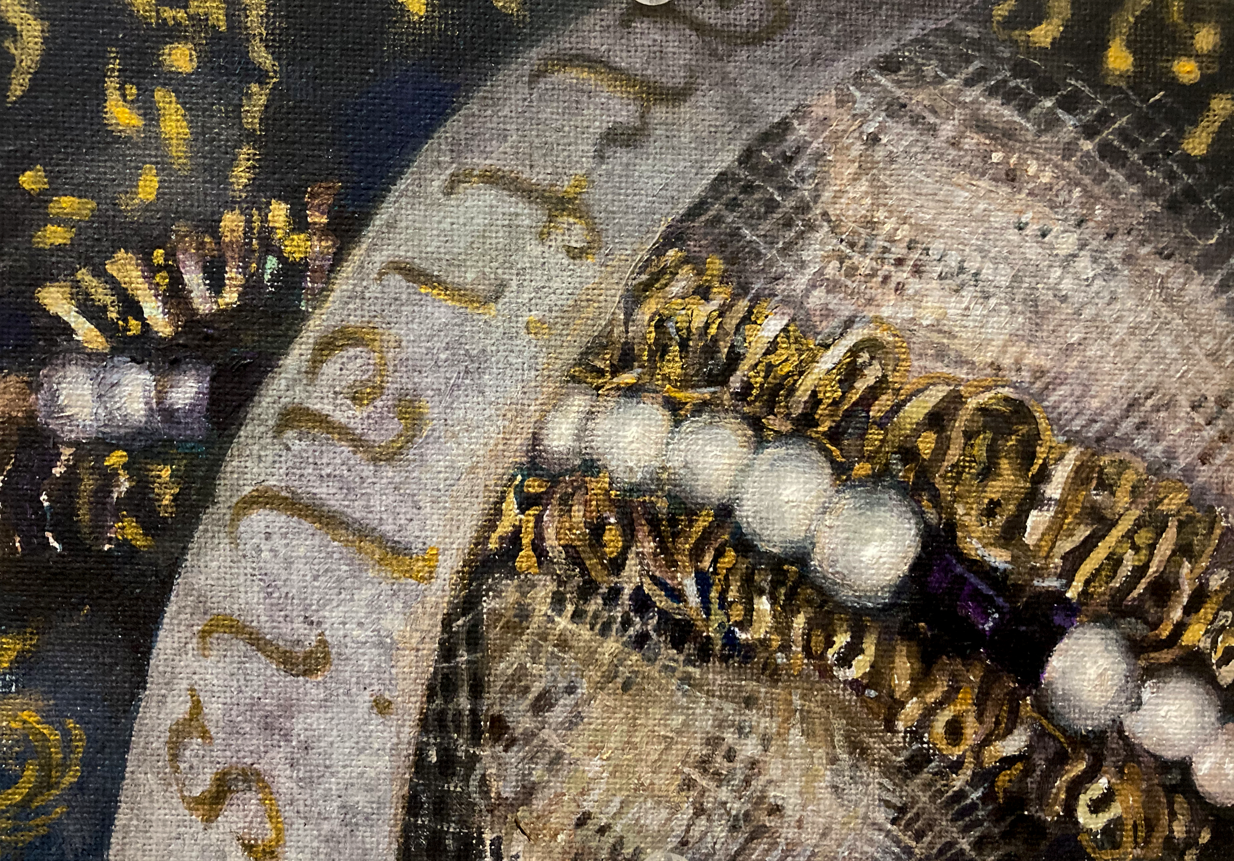 Martialis, 2022 - Acrylic on Canvas Board, 6” x 8”
