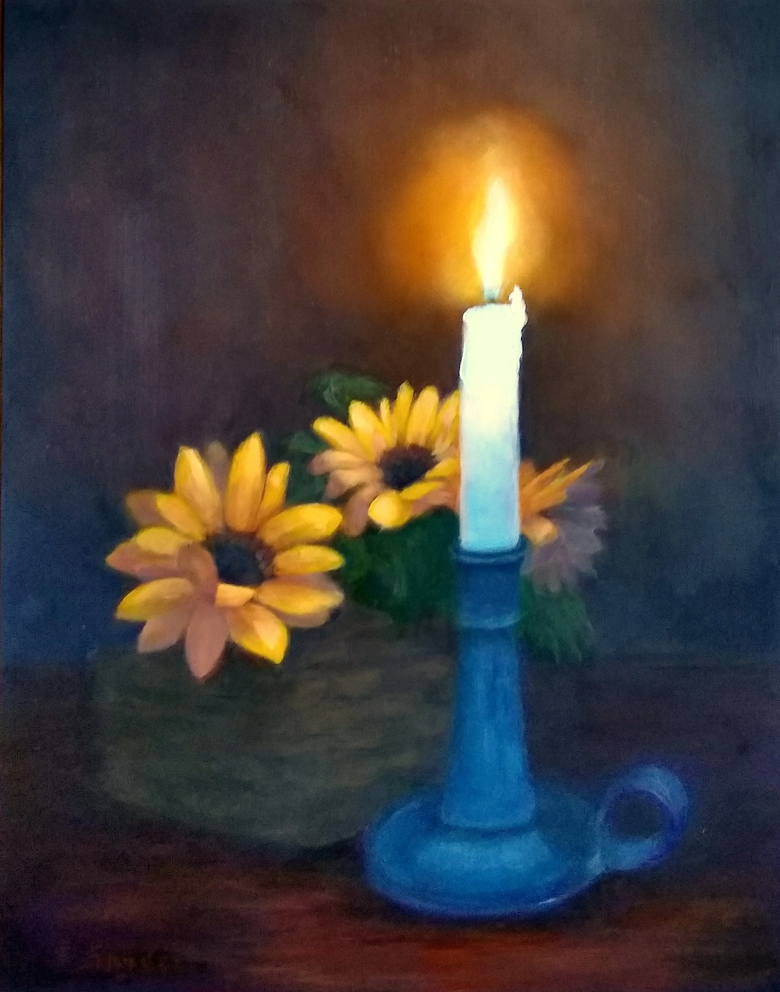 Sunflowers in a Basket by Valorie Snyder.jpg