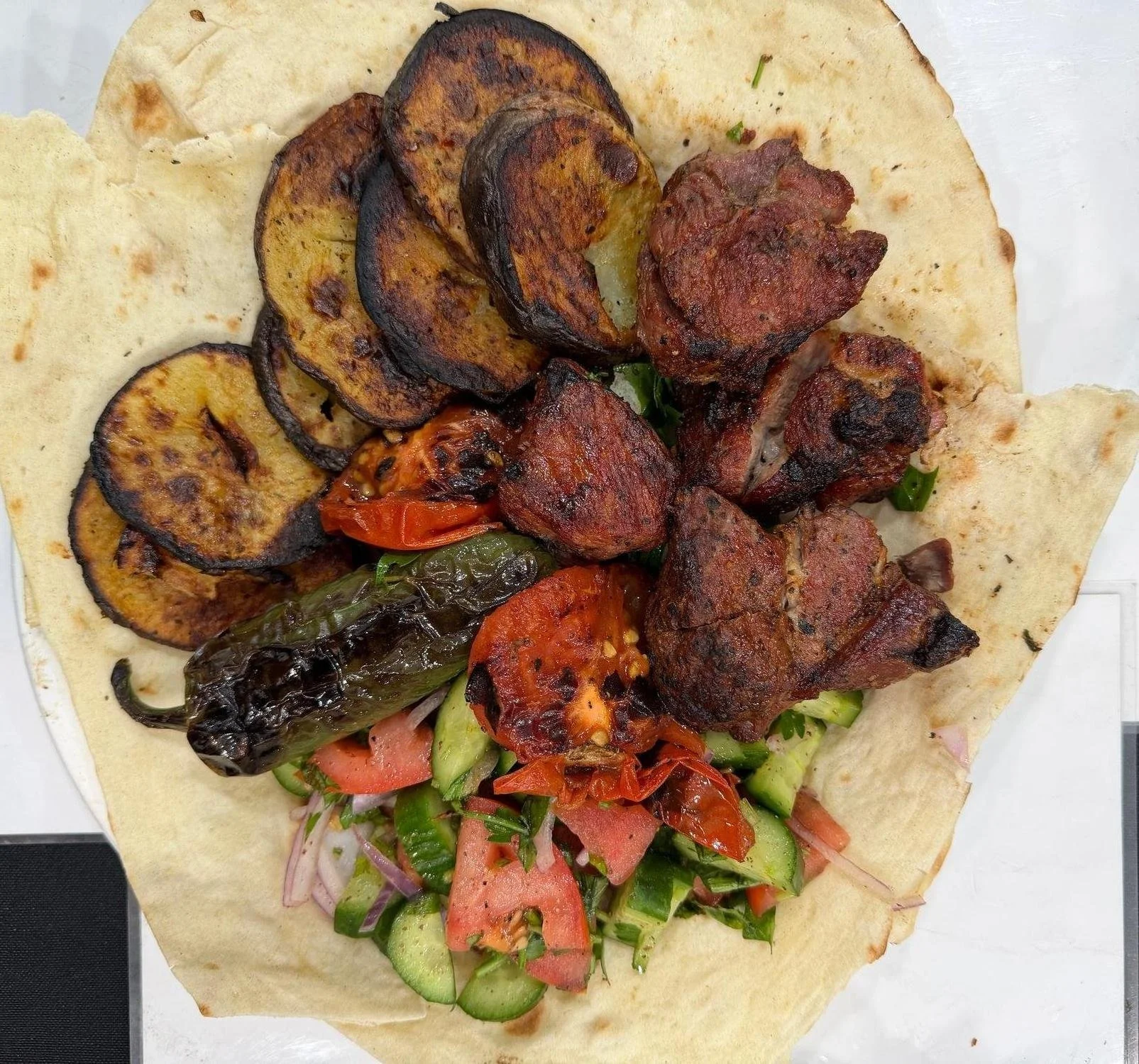 Pig Neck Plate (Sheyka with Potatoes)