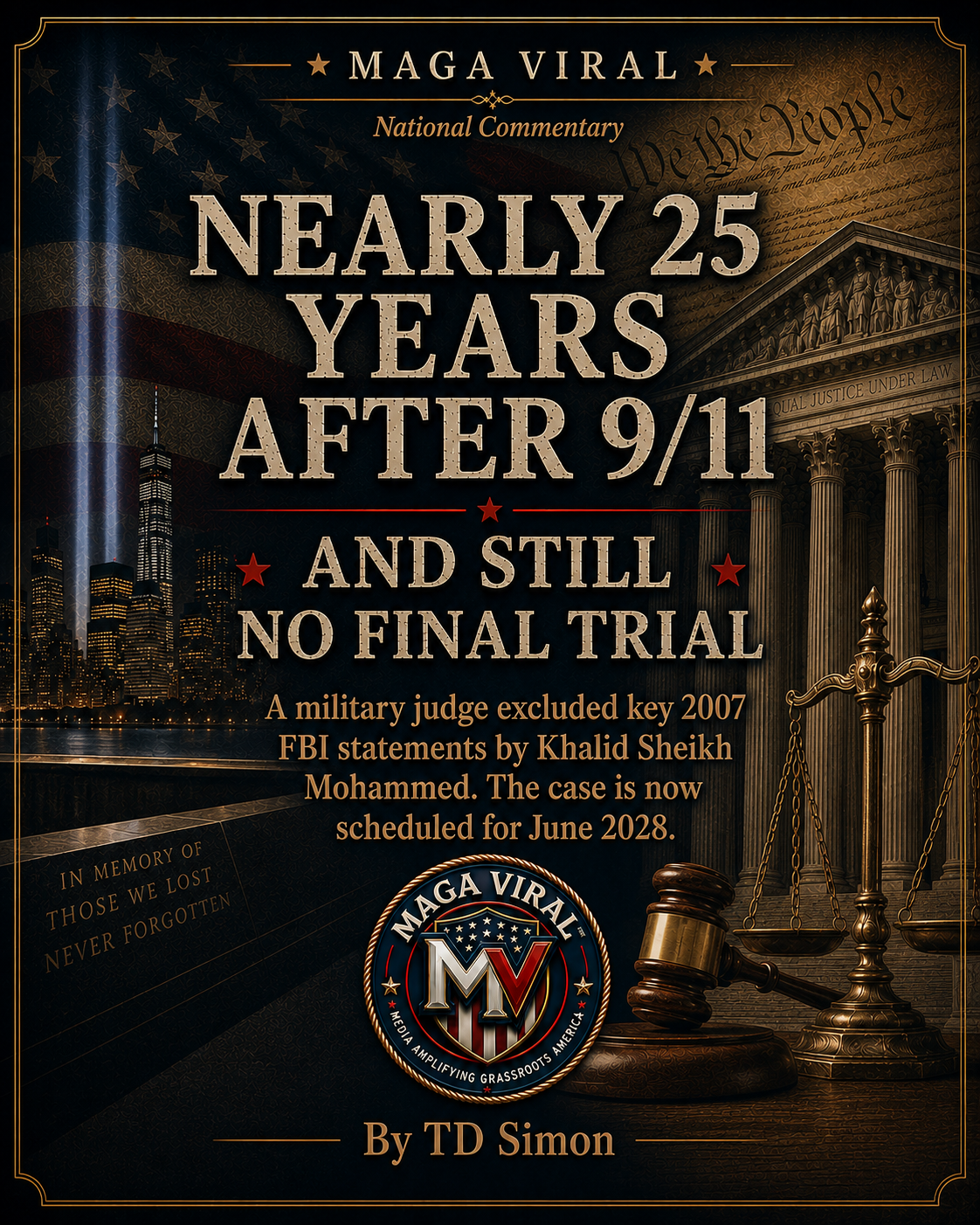 Nearly 25 Years After 9/11 — And Still No Final Trial