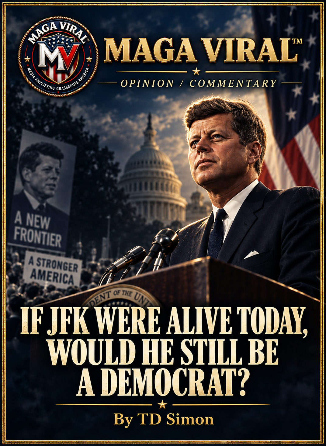 If John F. Kennedy Were Alive Today, Would He Still Be a Democrat?