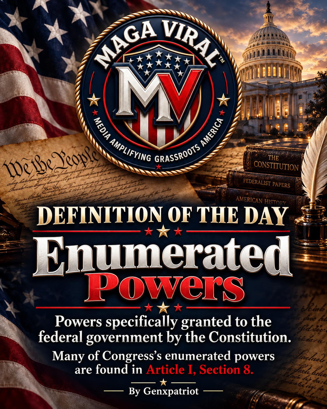 Definition of the Day: Enumerated Powers