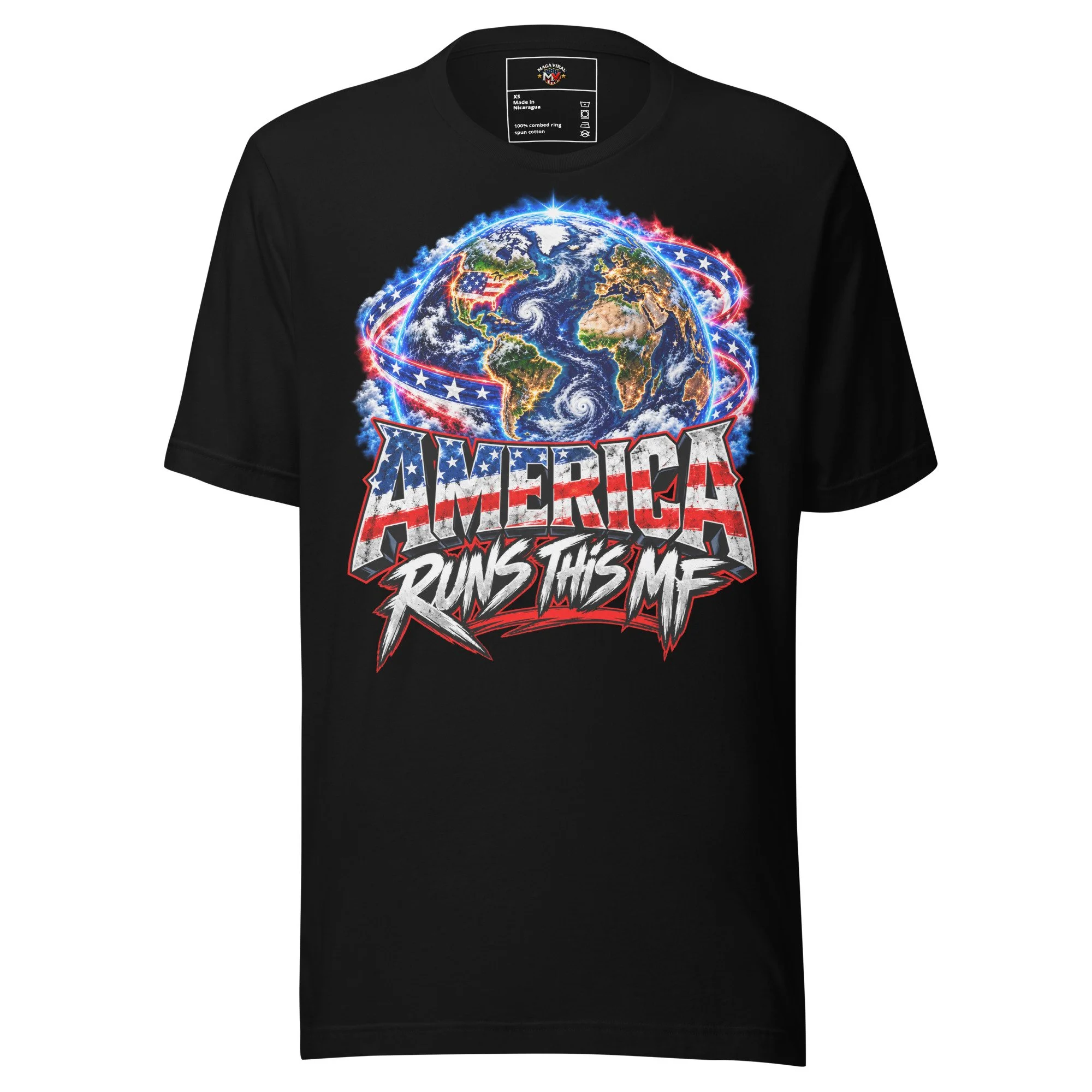 America Runs This MF T-Shirt | MAGA Viral™