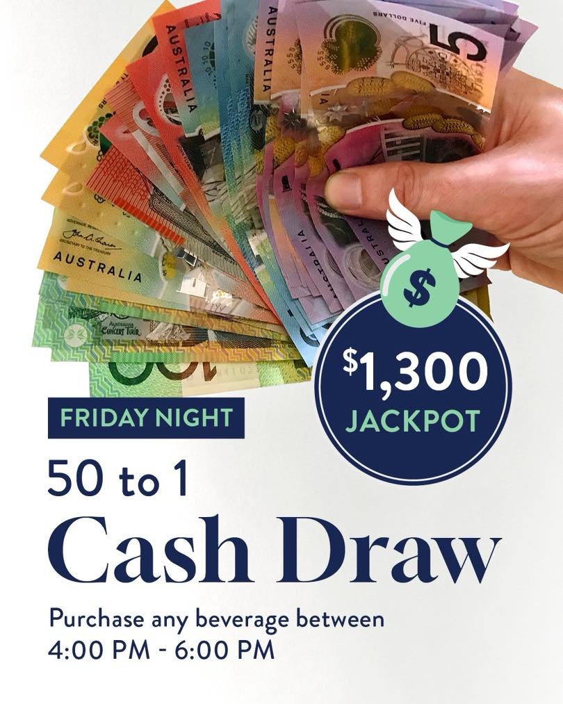 We&rsquo;re back tonight and the jackpot is even bigger!

Last week&rsquo;s prize wasn&rsquo;t won, so the cash pool has grown by $150 &mdash; and with only 48 numbers left, your odds just improved.

Here&rsquo;s the deal:

&bull; Purchase any bevera