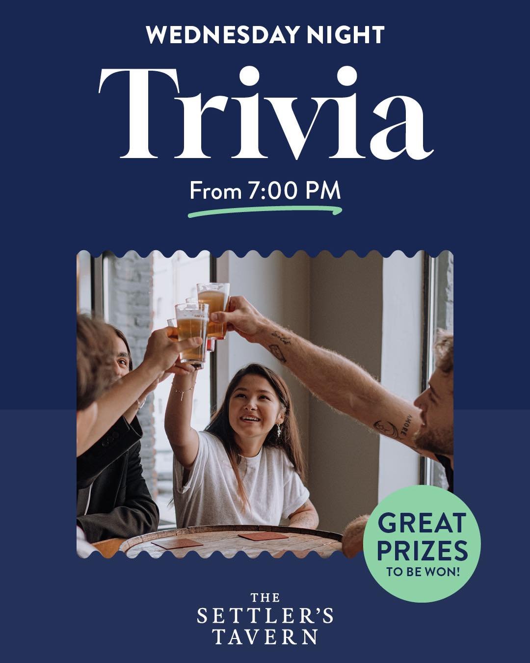 It&rsquo;s TRIVIA NIGHT! 🧠🍻

Round up your smartest mates and join us tonight from 7pm for a night of laughs, friendly competition and plenty of prizes!

🏆 1st Prize: $100 cash
🥈 2nd Prize: $50 bar &amp; bistro voucher
🥉 3rd Prize: $25 bar &amp;