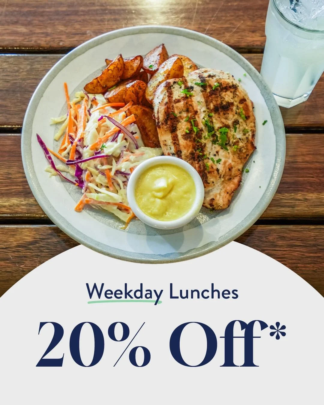Take a break, grab a bite, and enjoy 20% OFF weekday lunches at The Settler Tavern*! 🎉

Monday to Friday 11:30am to 3pm

Tag your lunch crew and make plans to join us! 👇

#TheSettlerTavern #WeekdayLunch #LunchSpecial #Save20Percent #GoodFoodGoodTim