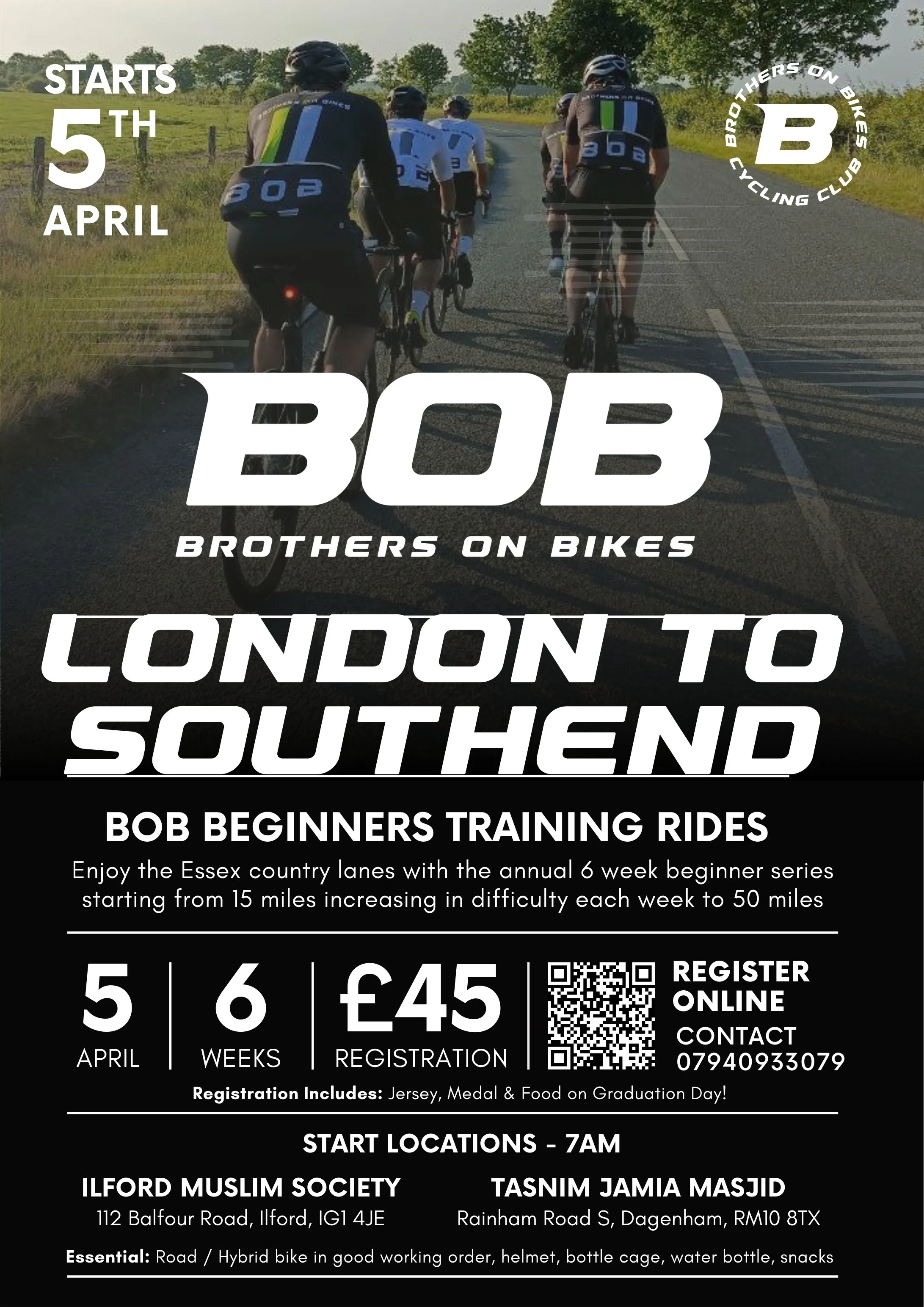 London to Southend Beginner Series