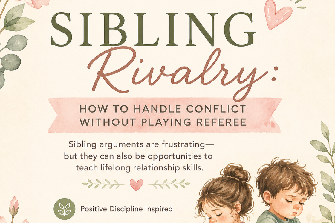 Handling Sibling Rivalry: Building Connection Instead of Competition