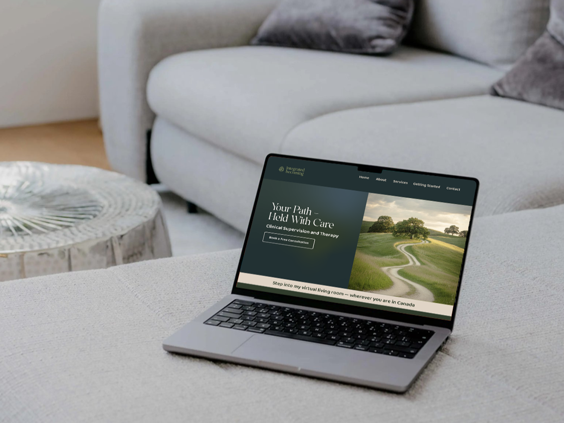 INTEGRATED BECOMING - Branding + Web Design
