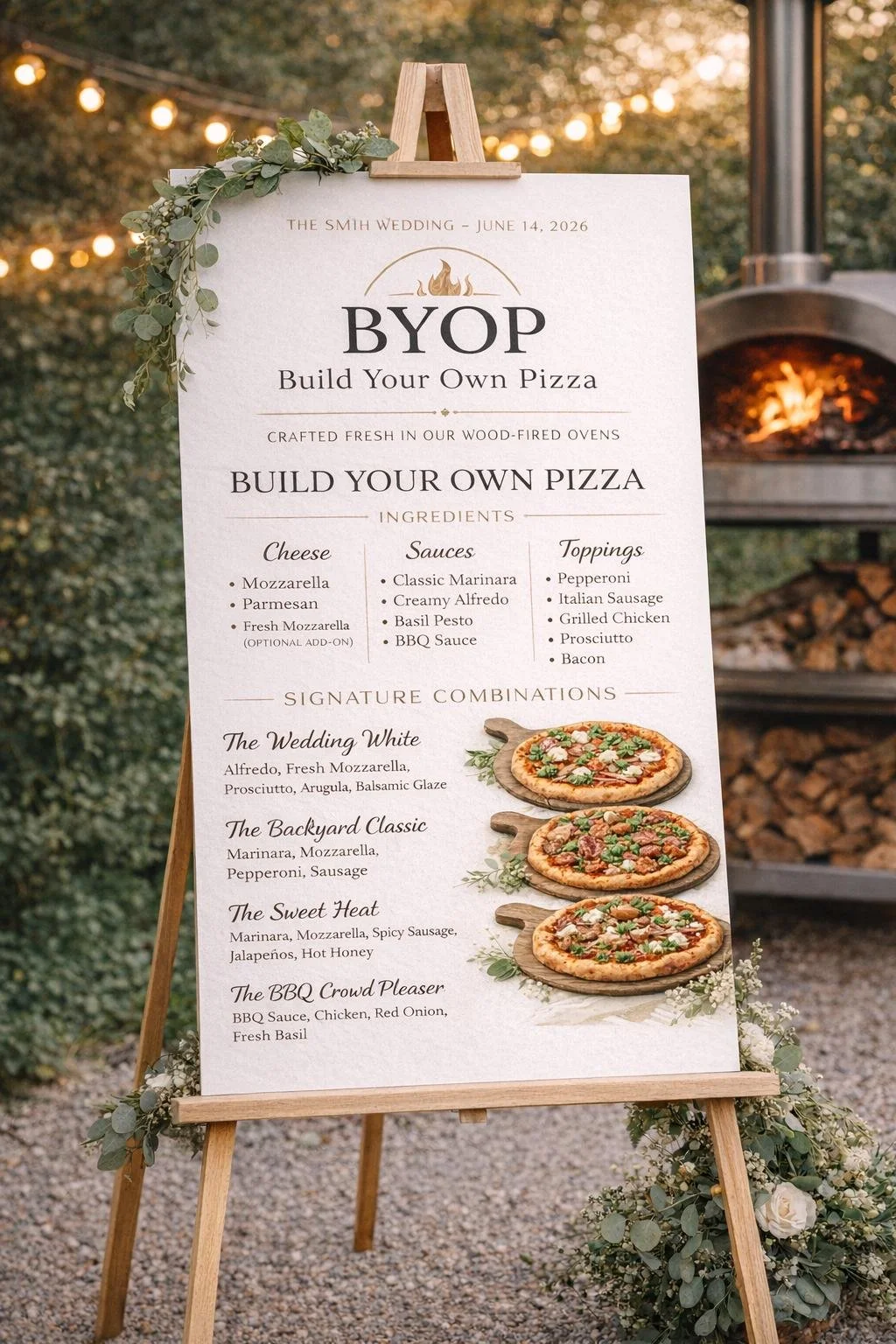 Custom Menu Board