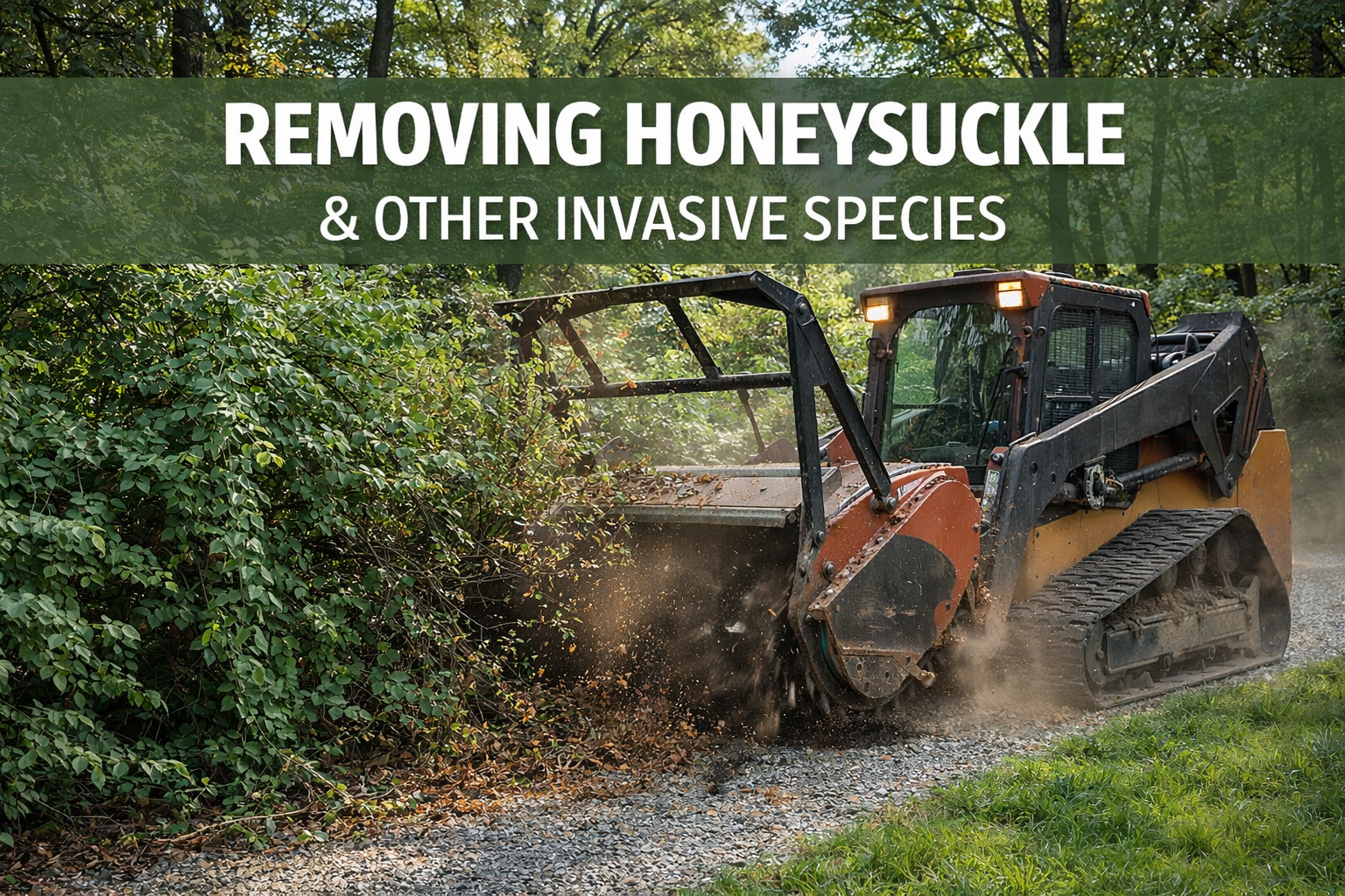 How to Remove Honeysuckle and Other Invasive Plants From Your Property