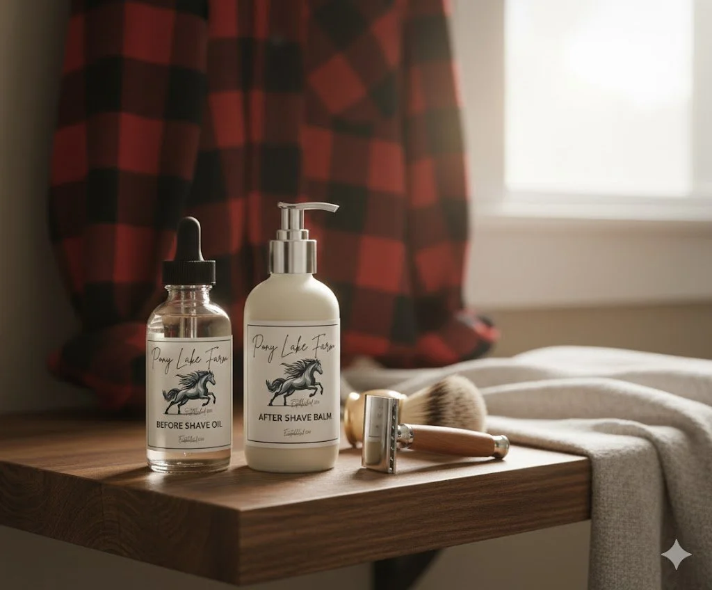 Warm Flannel Before & After Shave