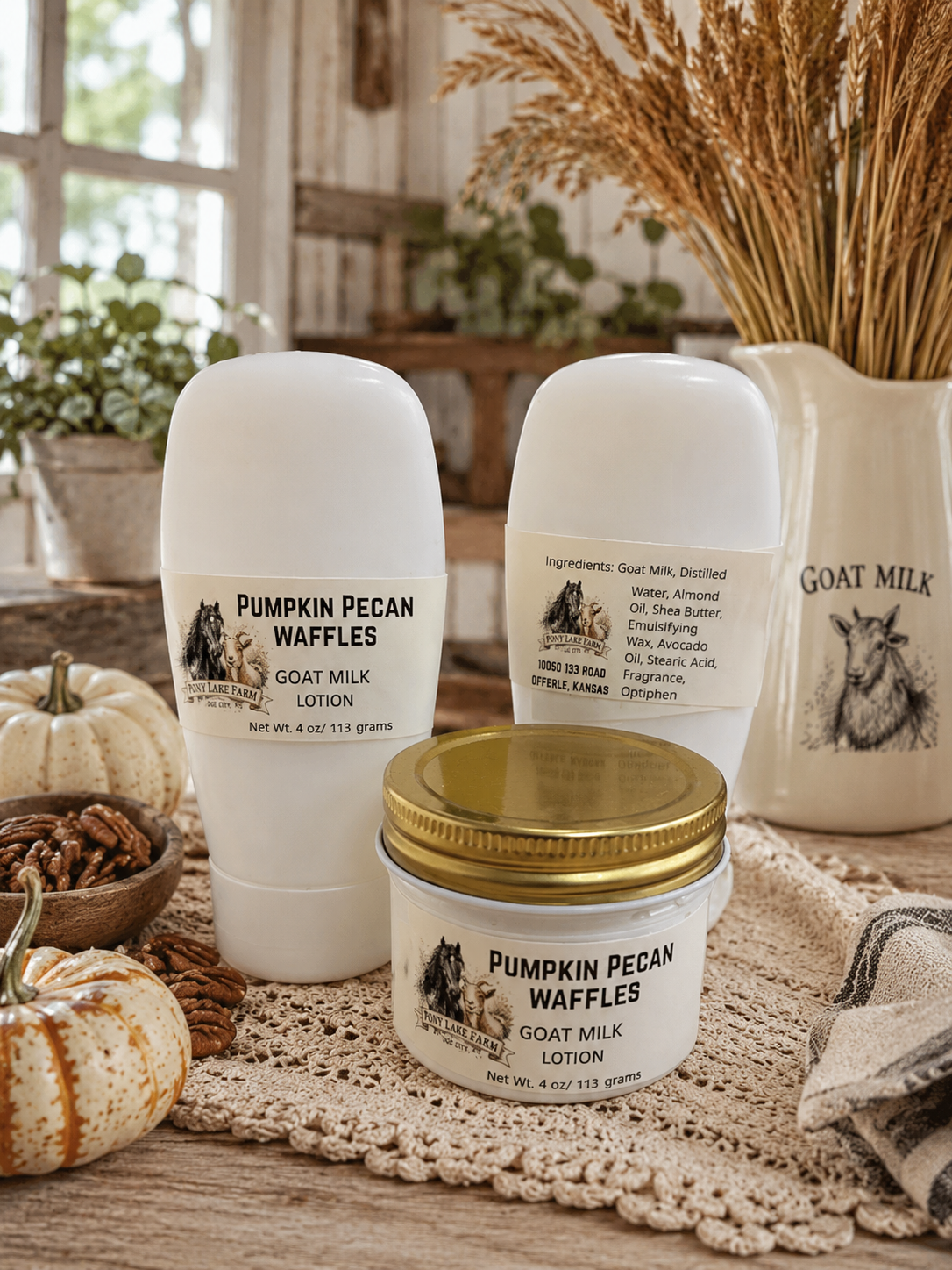 Pumpkin Pecan Waffles Lotion (4-ounce jar)