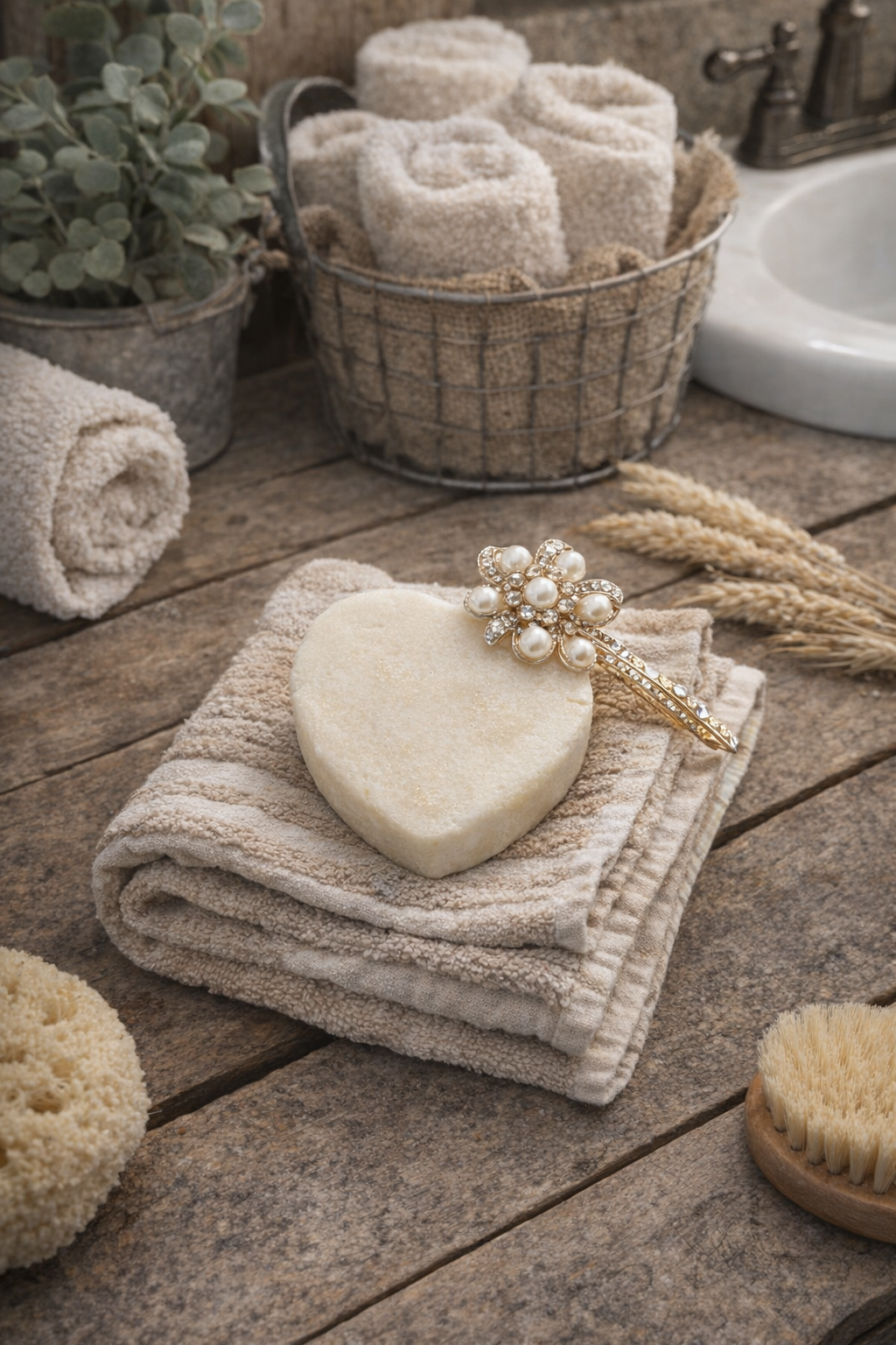 Castor and Rice Sulfate Free Shampoo Bar