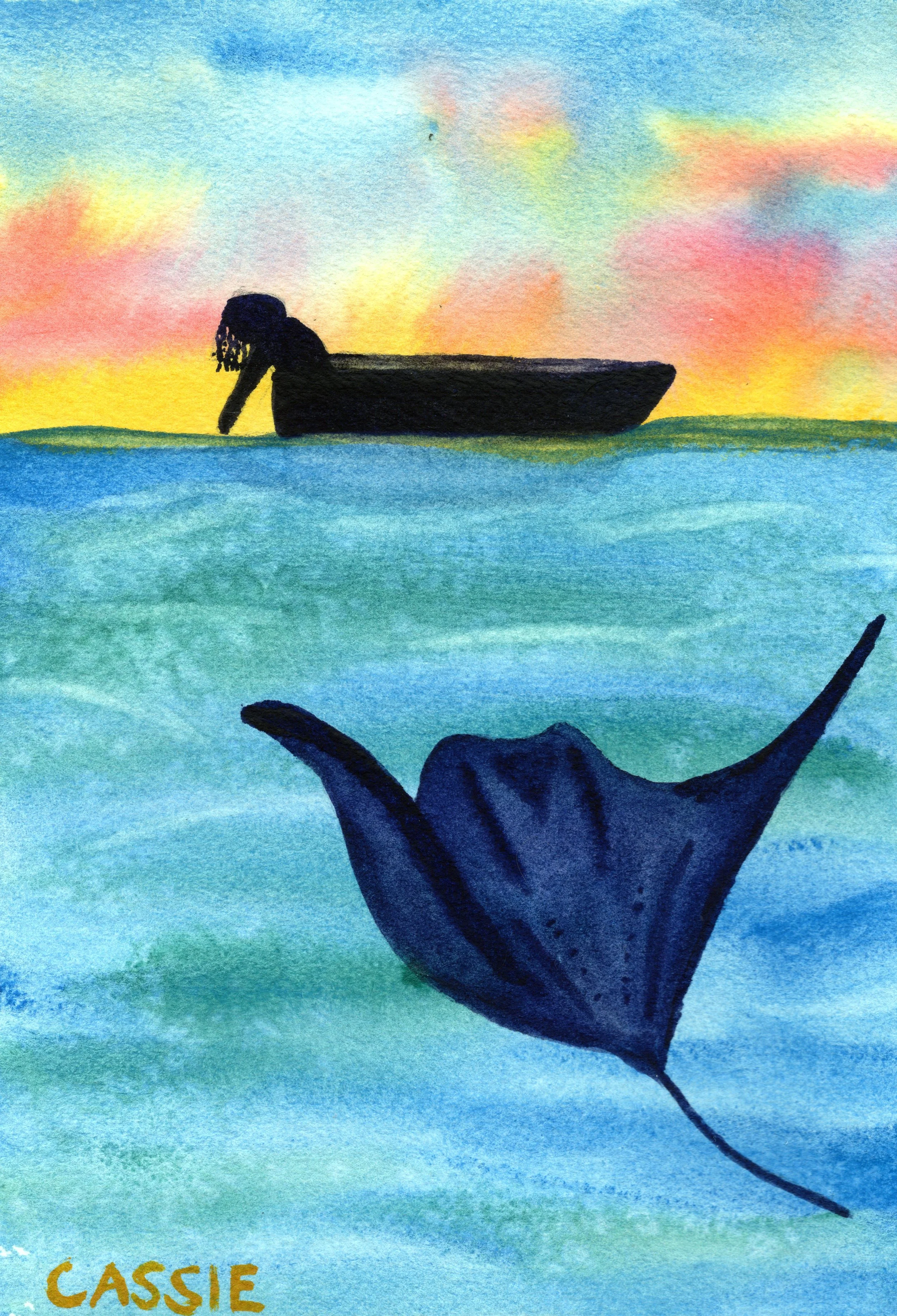 Fine Art Print - Manta Ray (unframed)